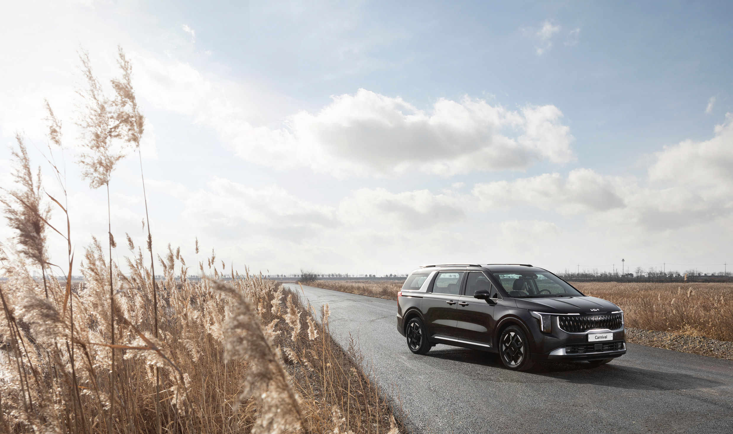 기아 더 뉴 카니발 하이브리드의 모습