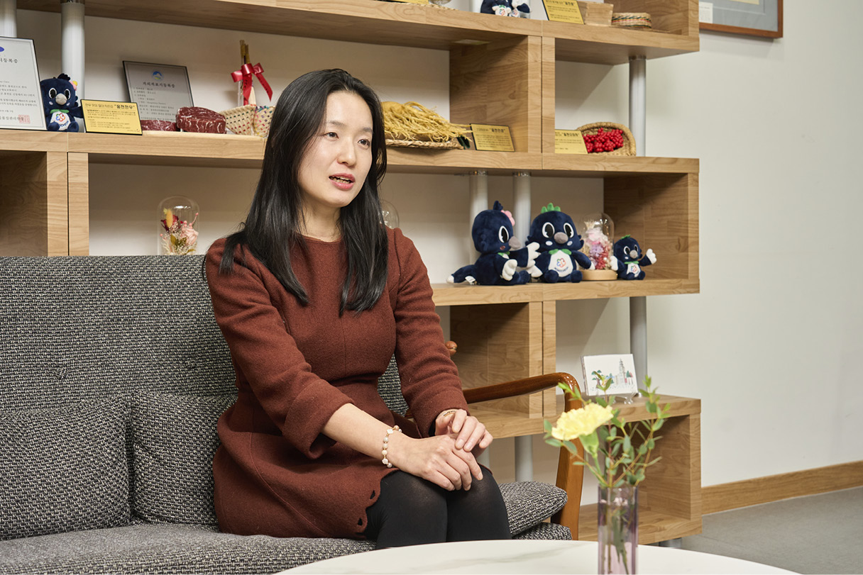 홍천군청 행정과 백승화 주무관의 인터뷰 모습