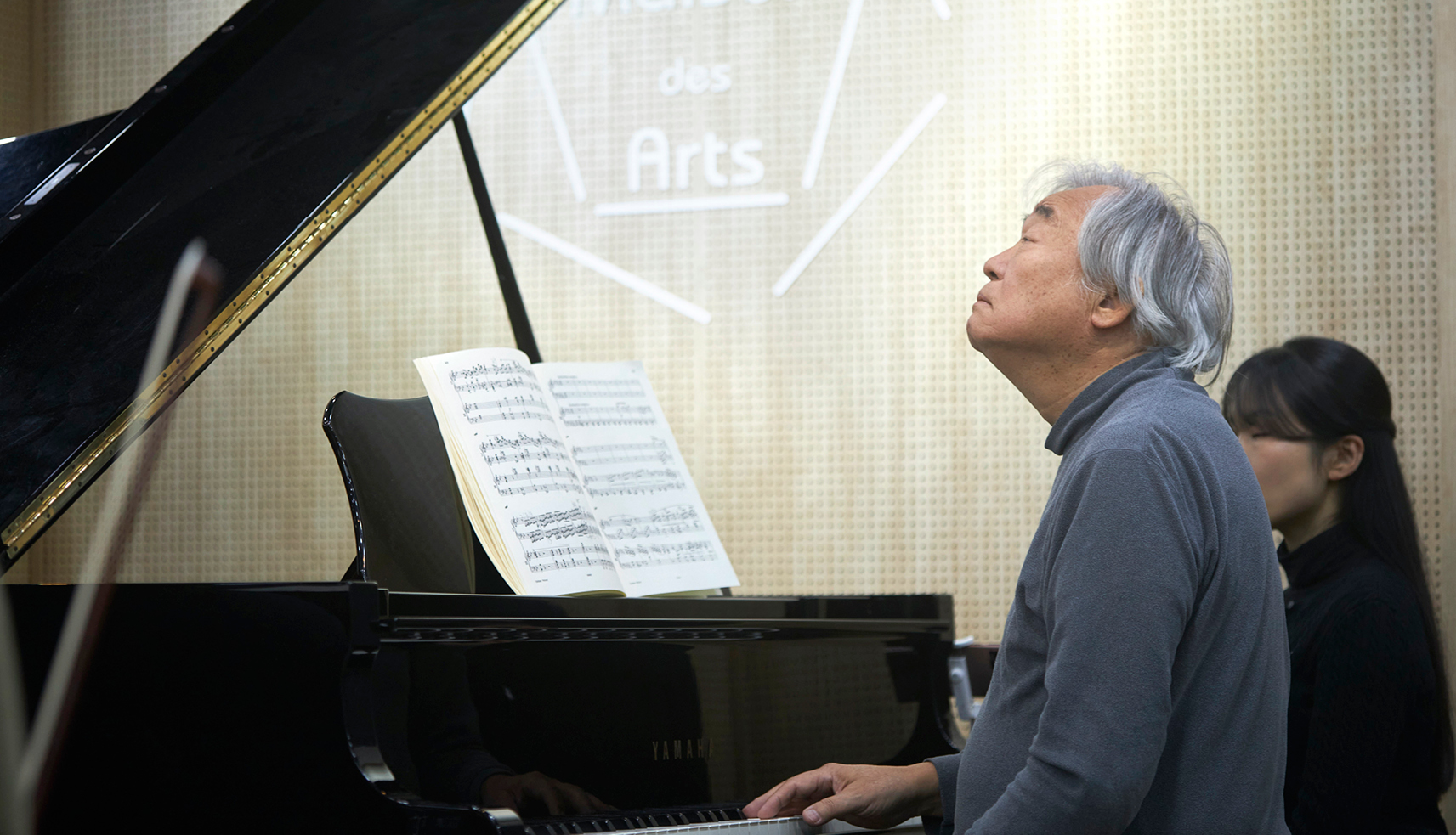 Members of the Hyundai Motor Group Philharmonic Orchestra communicated with pianist Kun-woo Paik and practiced to their best until the final rehearsal.