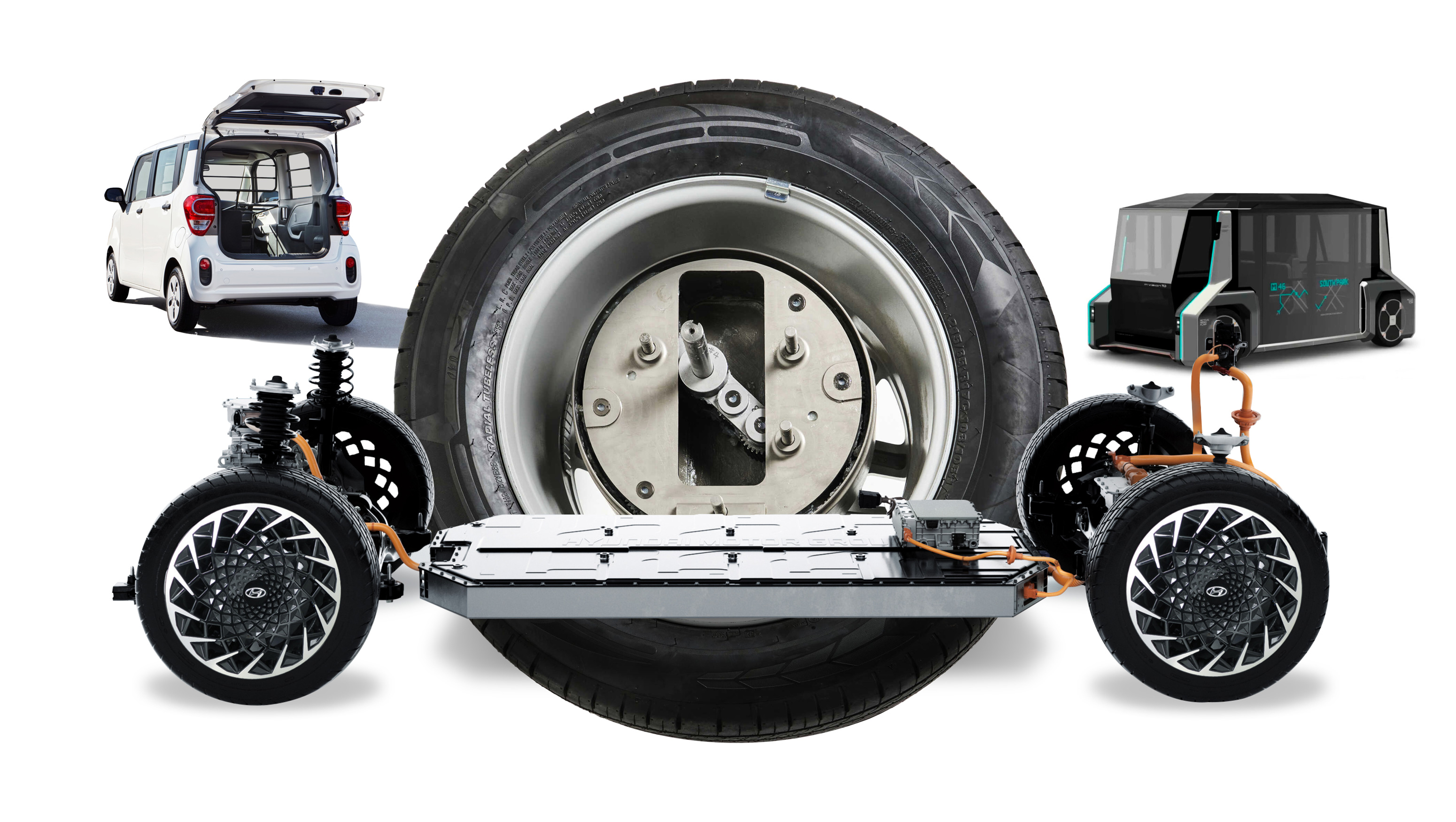 E-GMP, 유니휠 기술, PBV 등 현대차그룹의 모빌리티 신기술들