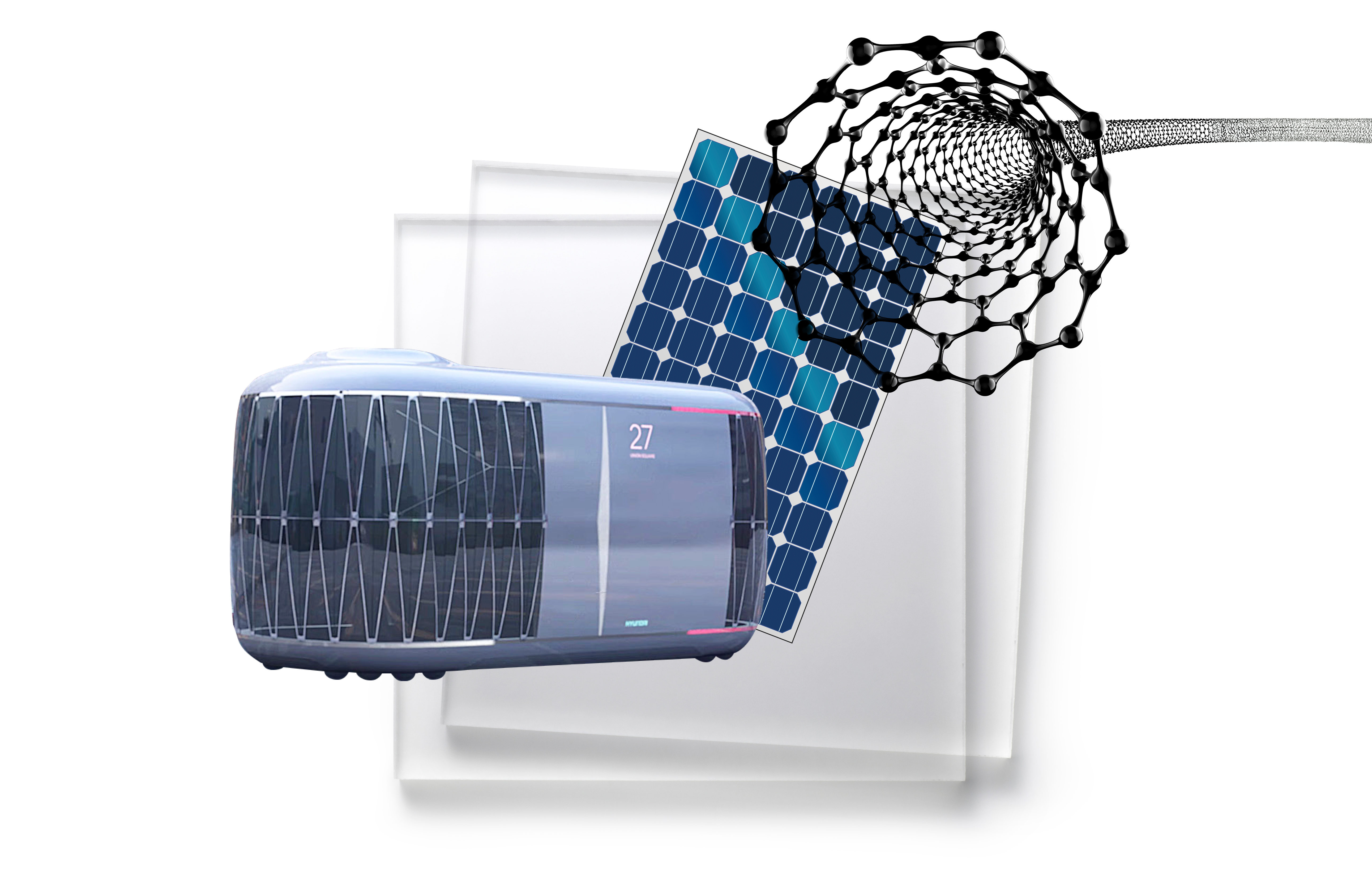 PBV, 태양전지 등 현대차그룹의 미래 모빌리티와 나노 기술들