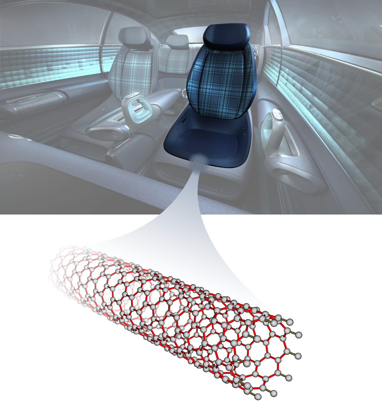 압력 감응형 소재가 적용된 자동차 시트