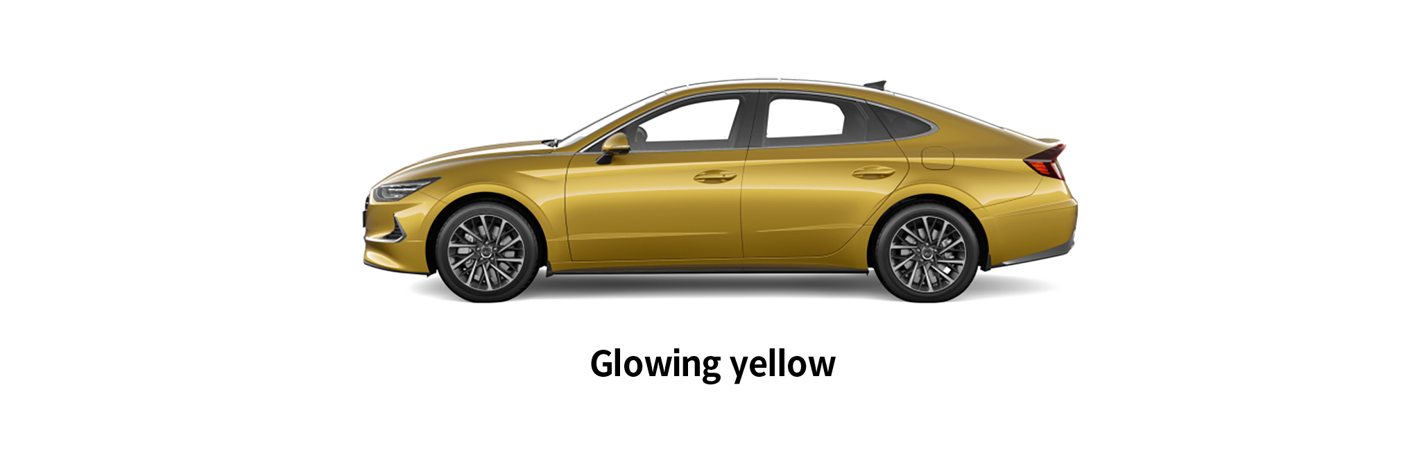 The  Glowing Yellow Color of the 8th generation SONATA