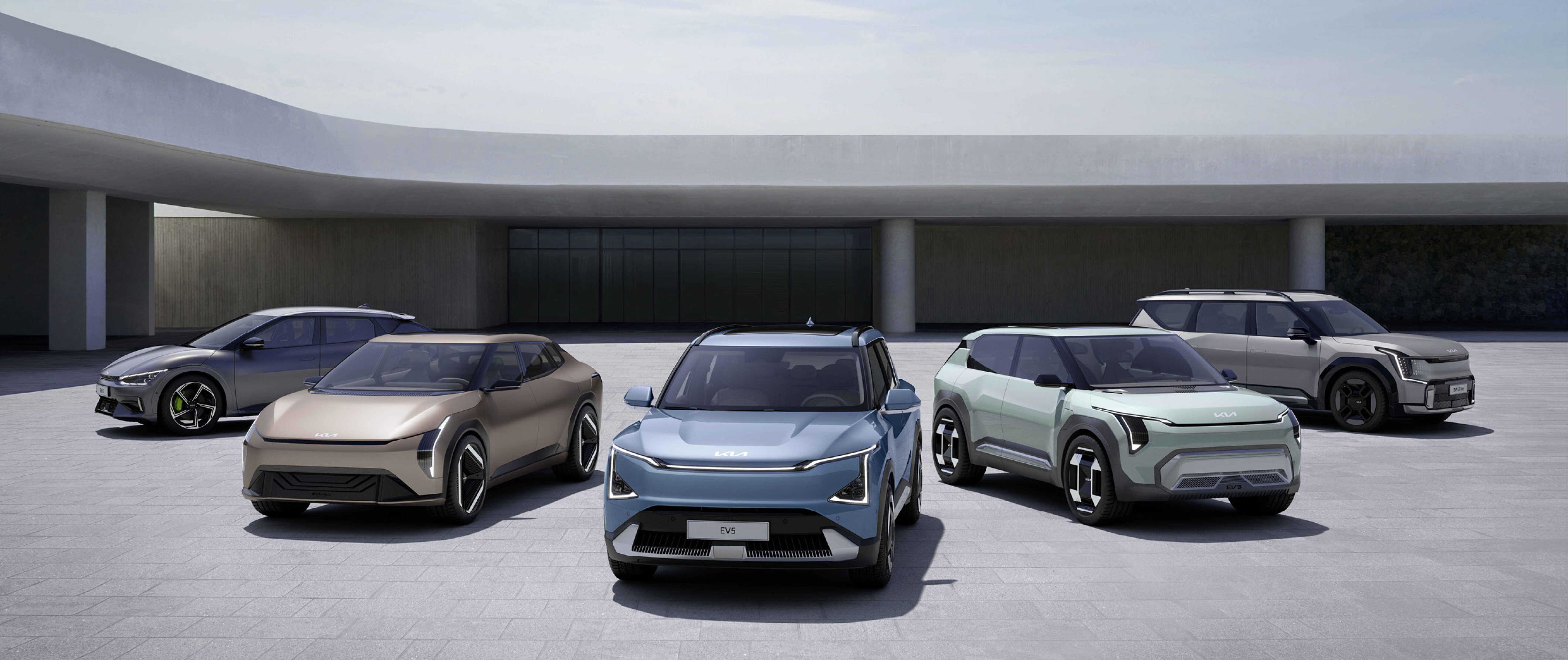 The EV lineup from Kia