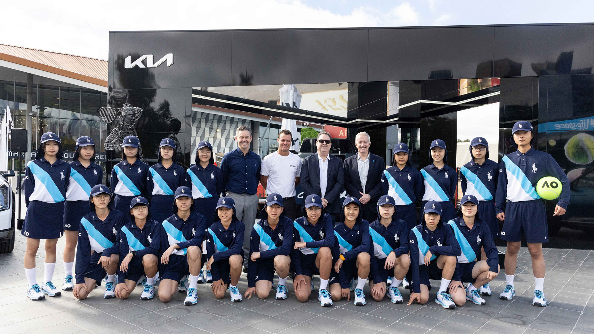 Kia amplifies EV focus at Australian Open 2024