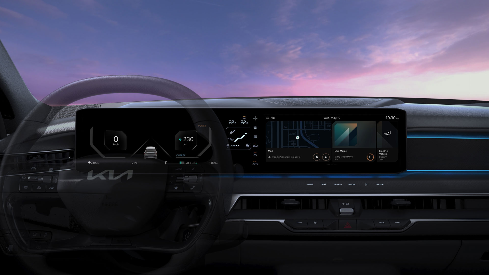 2023 굿디자인 어워드 본상 수상작 ‘인포테인먼트 시스템 기’