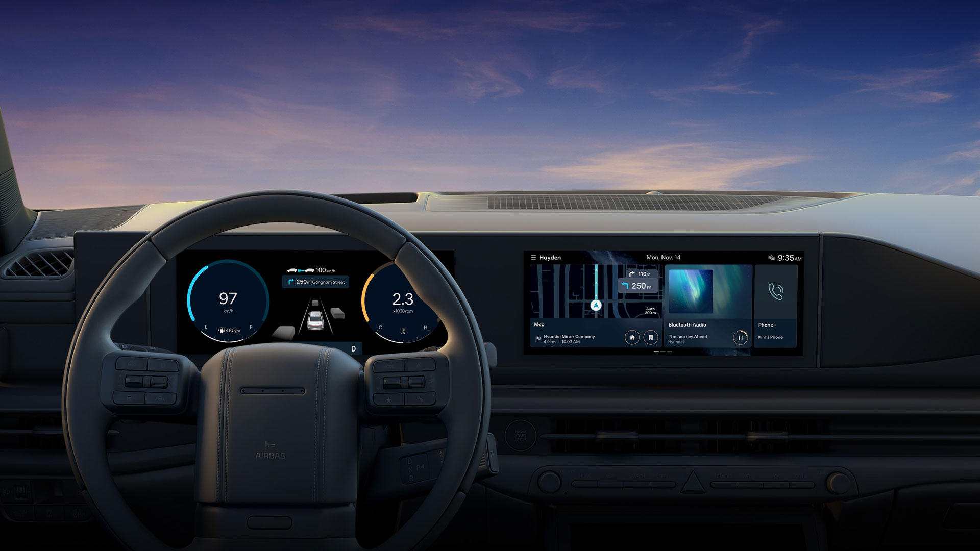 Seon (connected car Navigation Cockpit infotainment system)