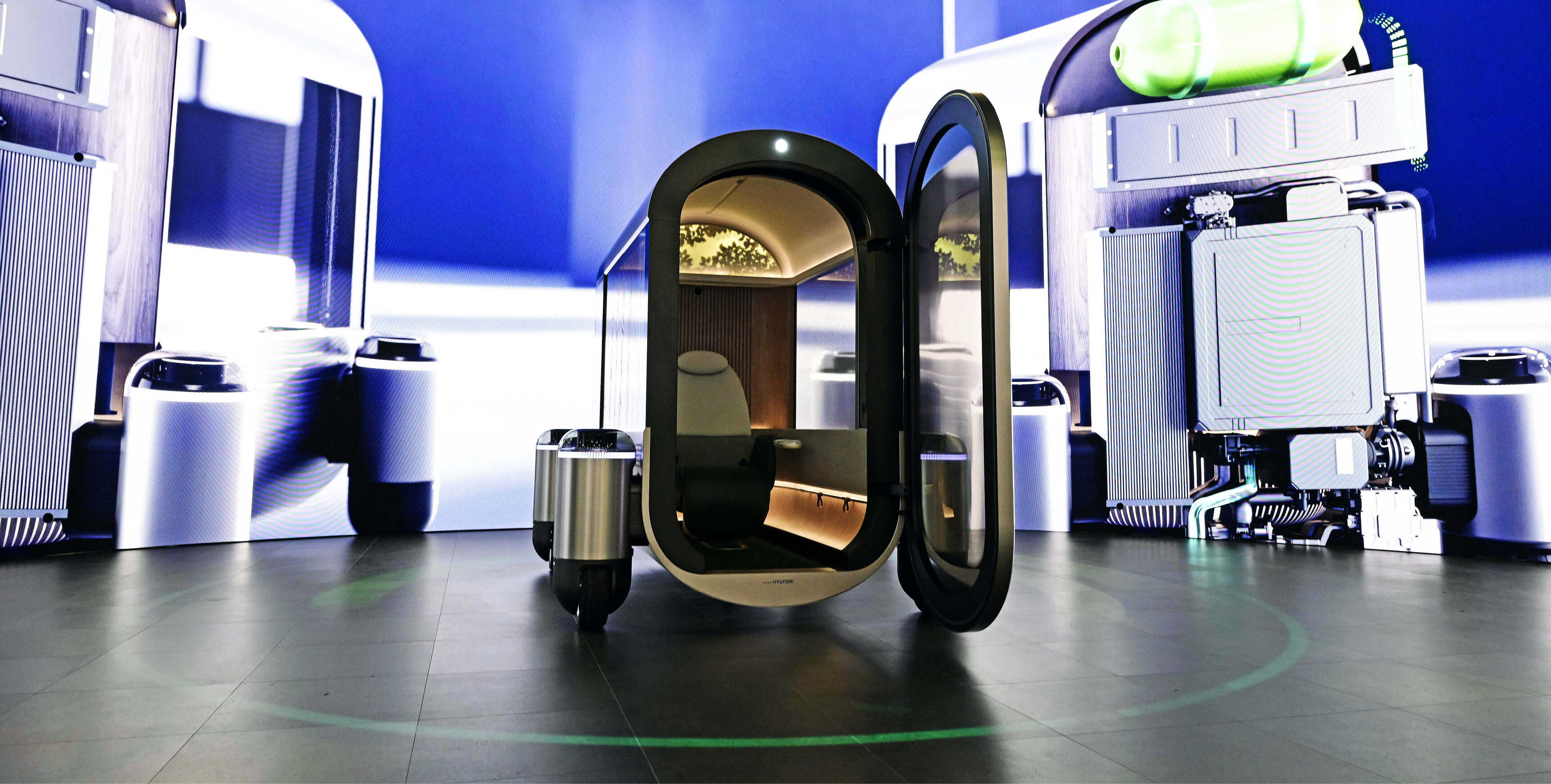 현대차 DICE의 실내 공간