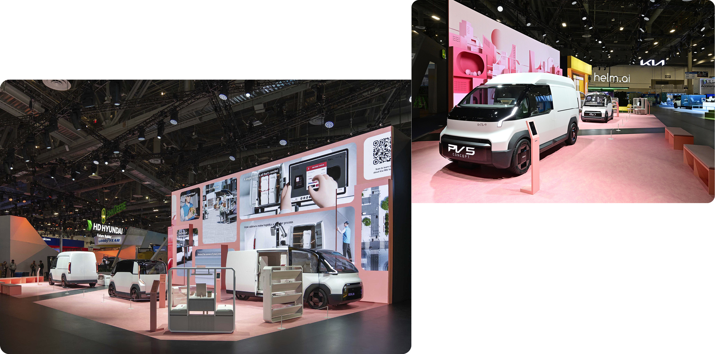 시티 존 부스의 전체적인 모습