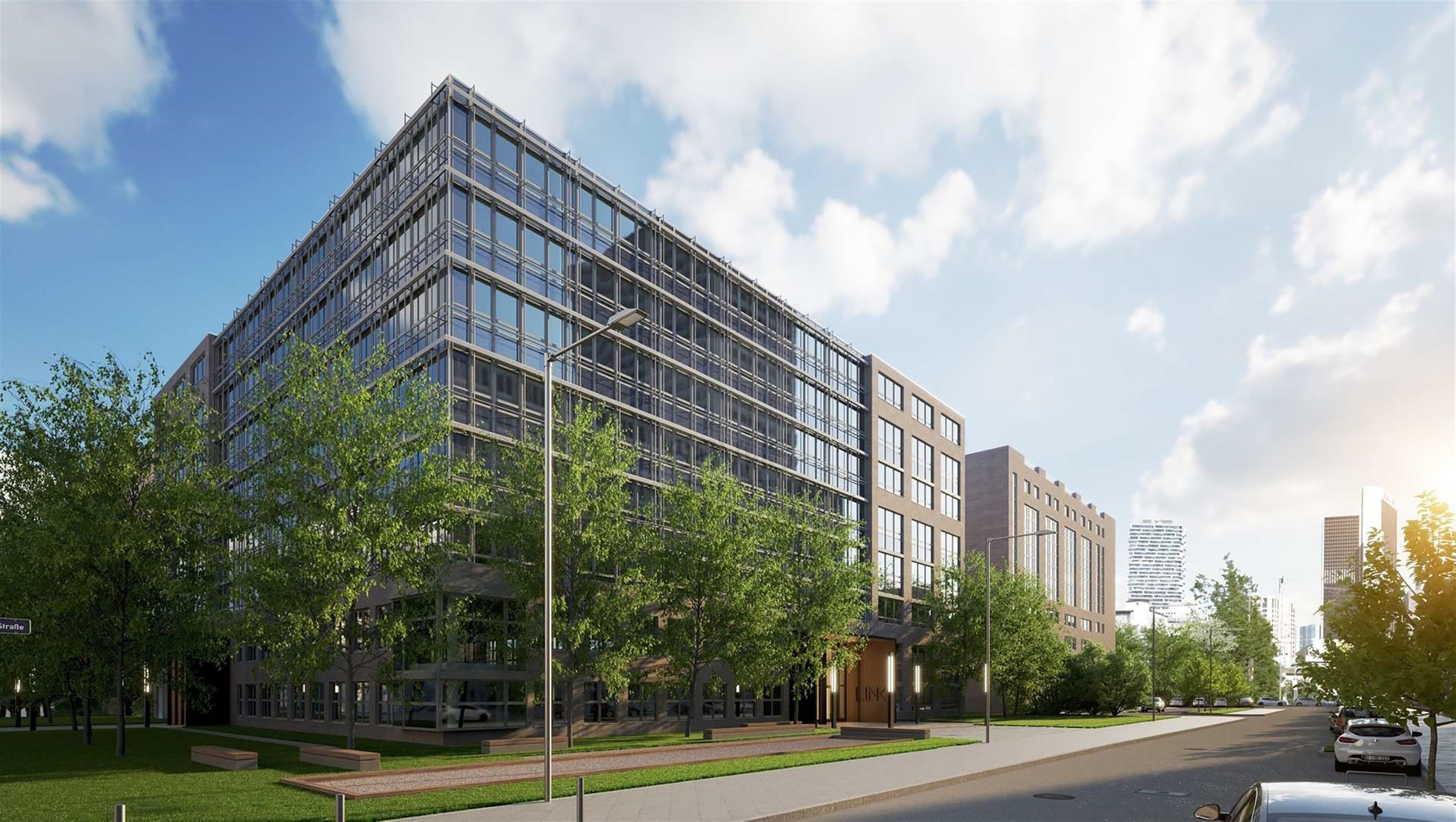 현대자동차그룹 UX 스튜디오 프랑크푸르트의 외부 전경