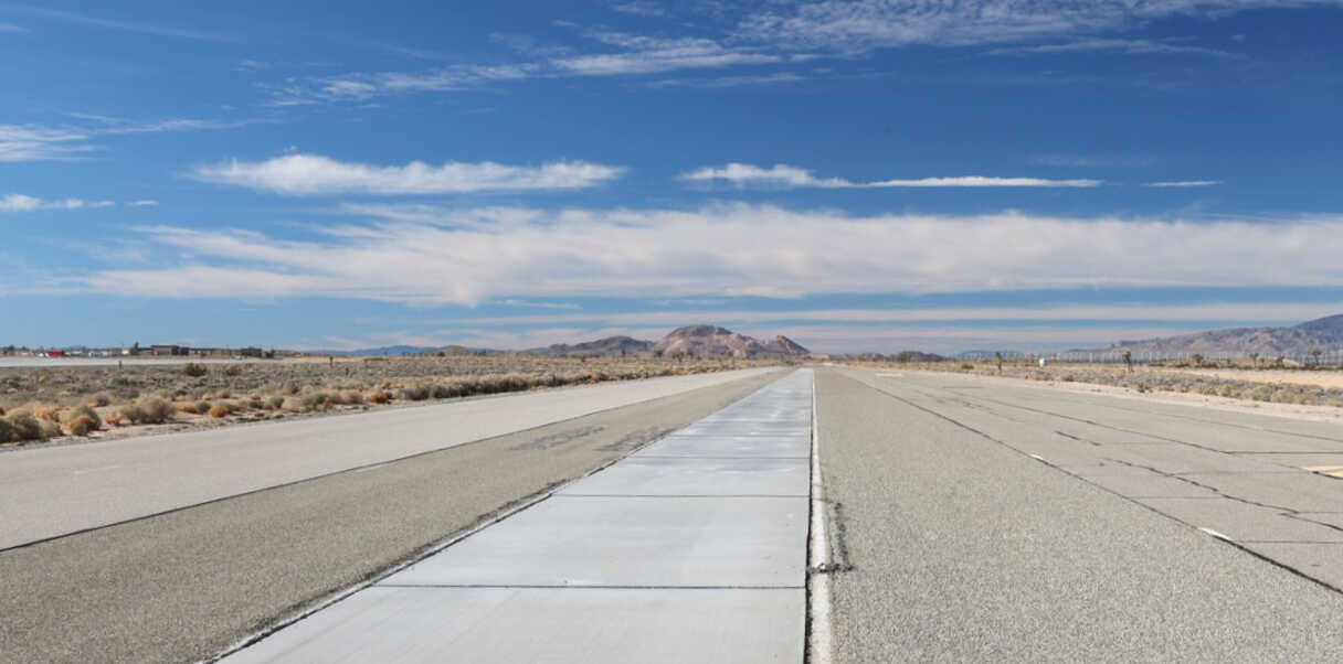 Appearance of the ride comfort and noise test track at the driving test site
