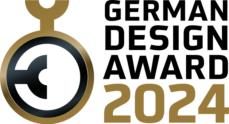 독일 디자인 어워드 2024의 로고 이미지