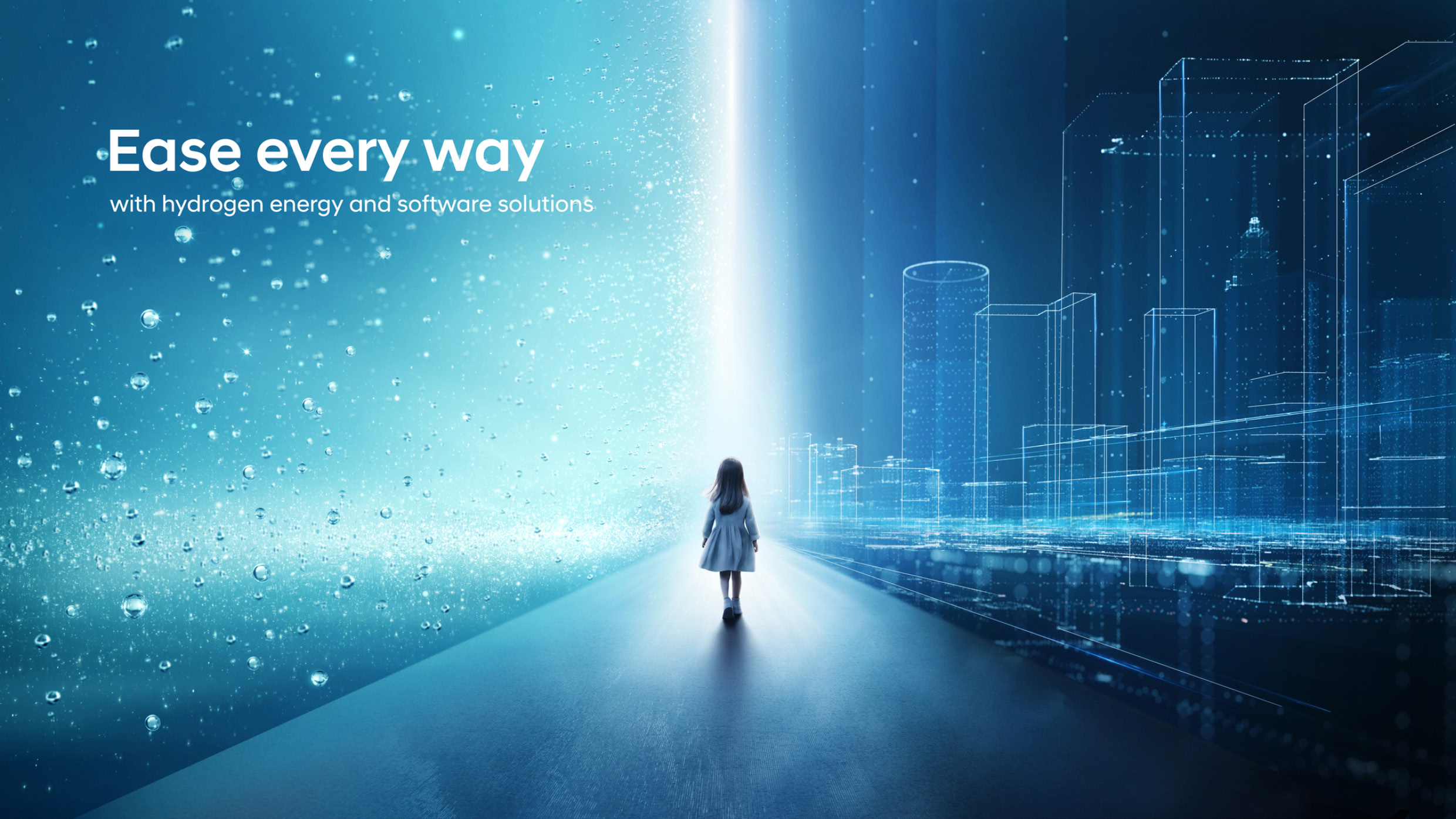 현대자동차의 CES 2024 메인 비주얼 컷