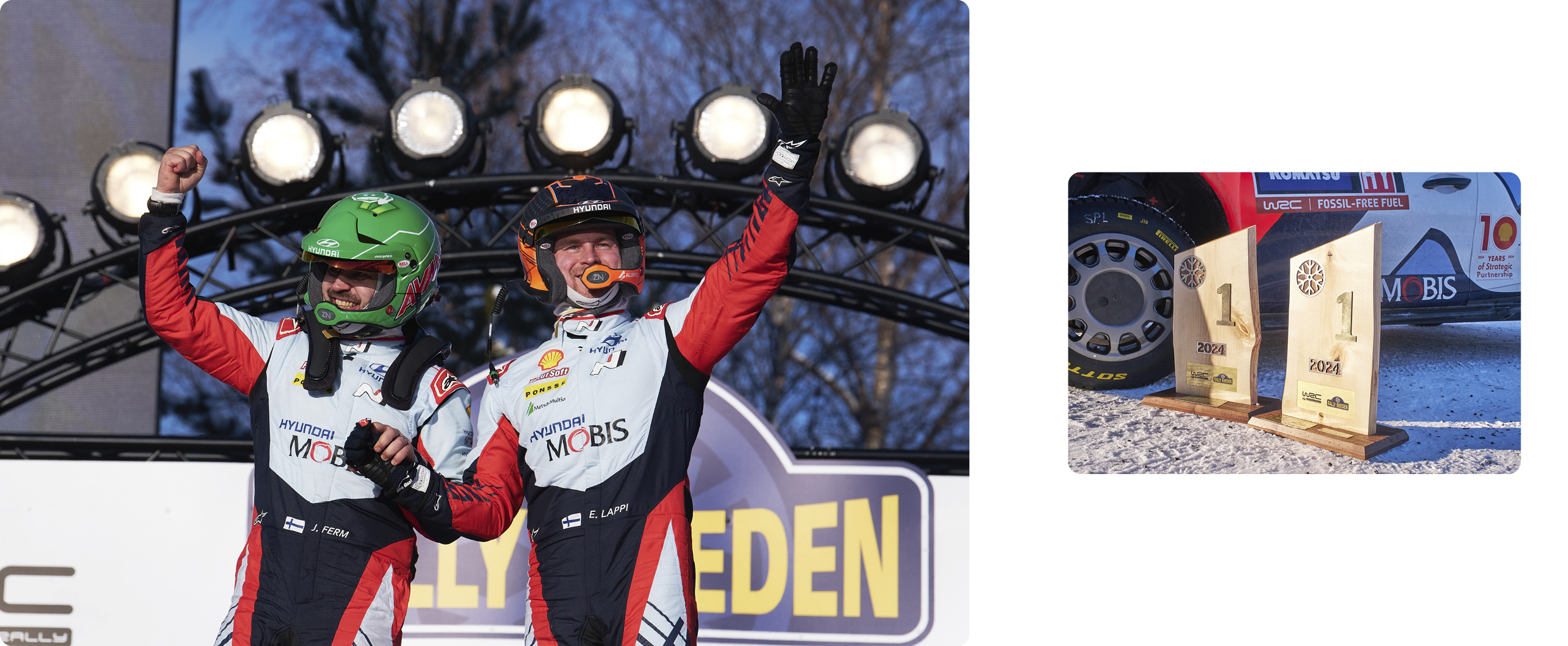 라피의 우승 장면