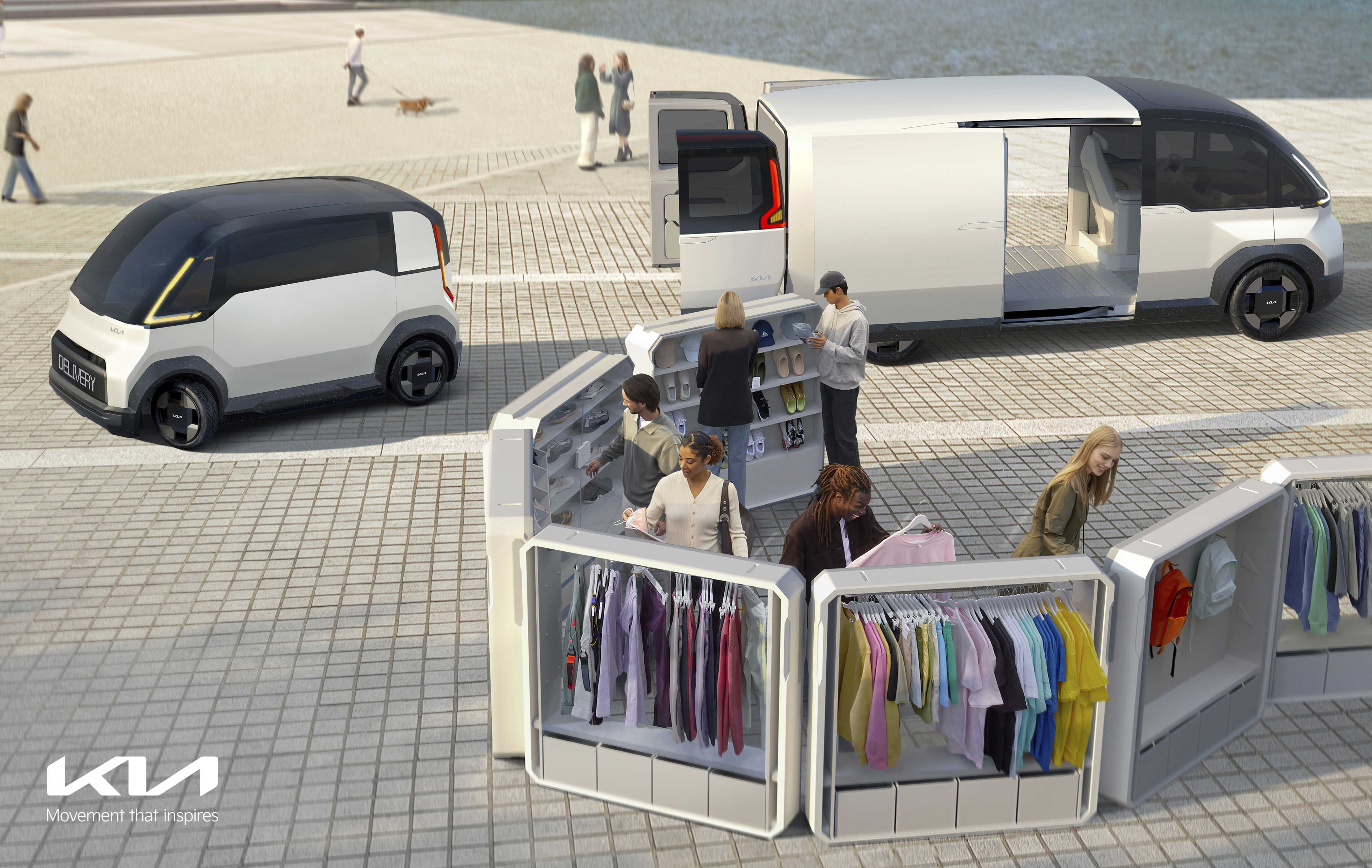 PBV created with a pop-up store concept