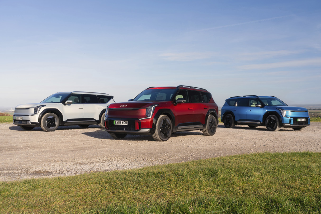 기아 EV9의 모습