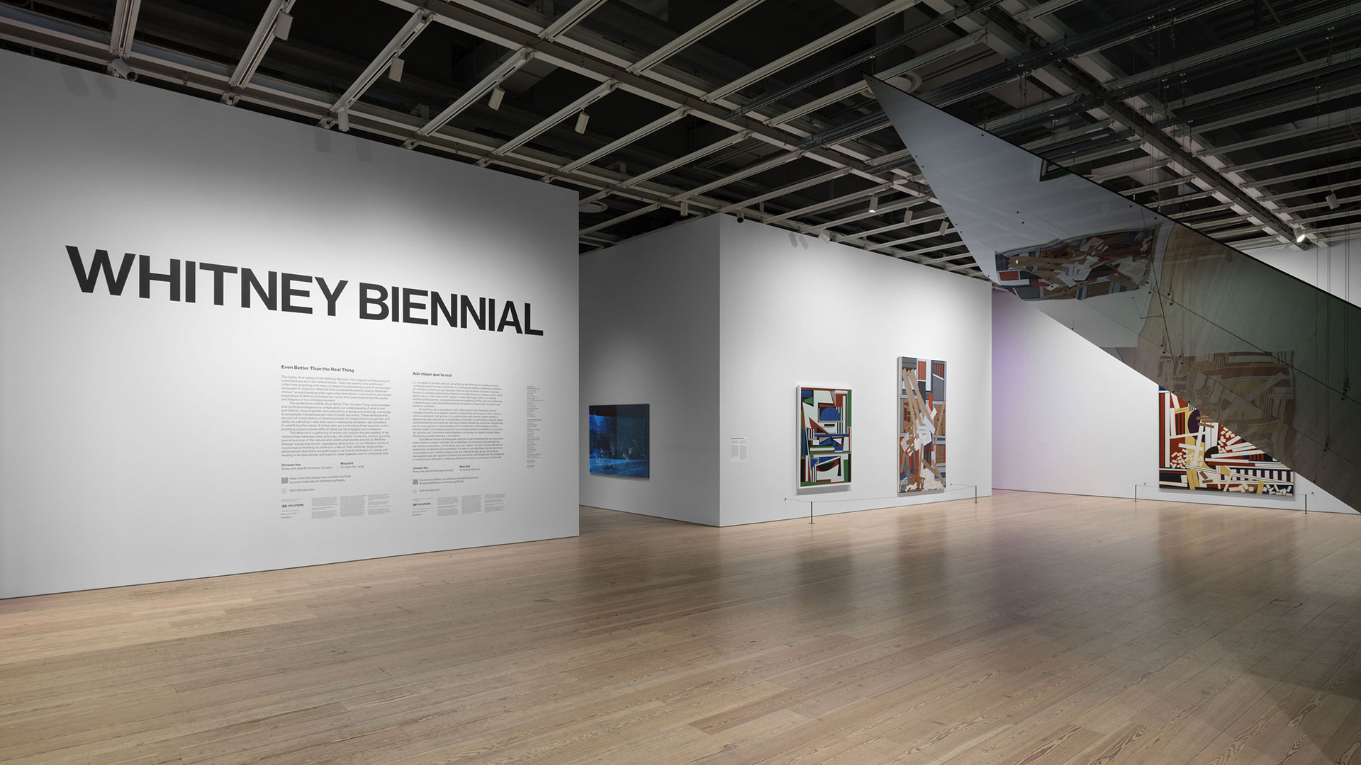 《Whitney Biennial 2024: Even Better Than the Real Thing》 전시 전경 출처: Photo: Steven Probert
