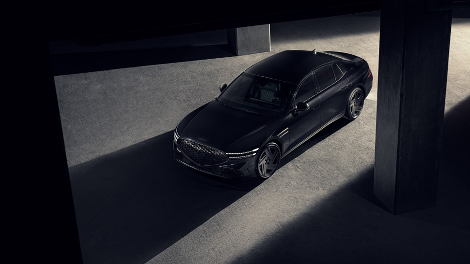 제네시스 G90 블랙-3