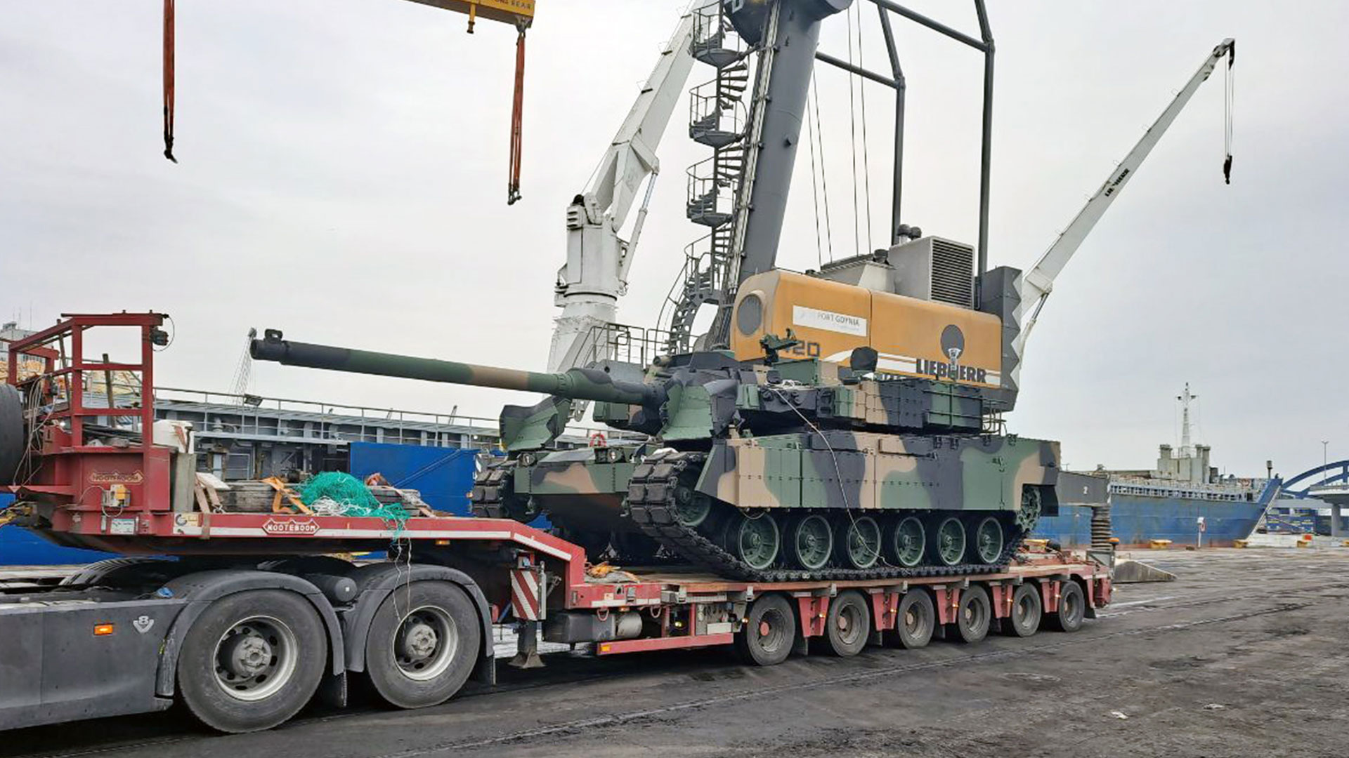 현대로템, 폴란드 K2 전차 18대 적기 도착