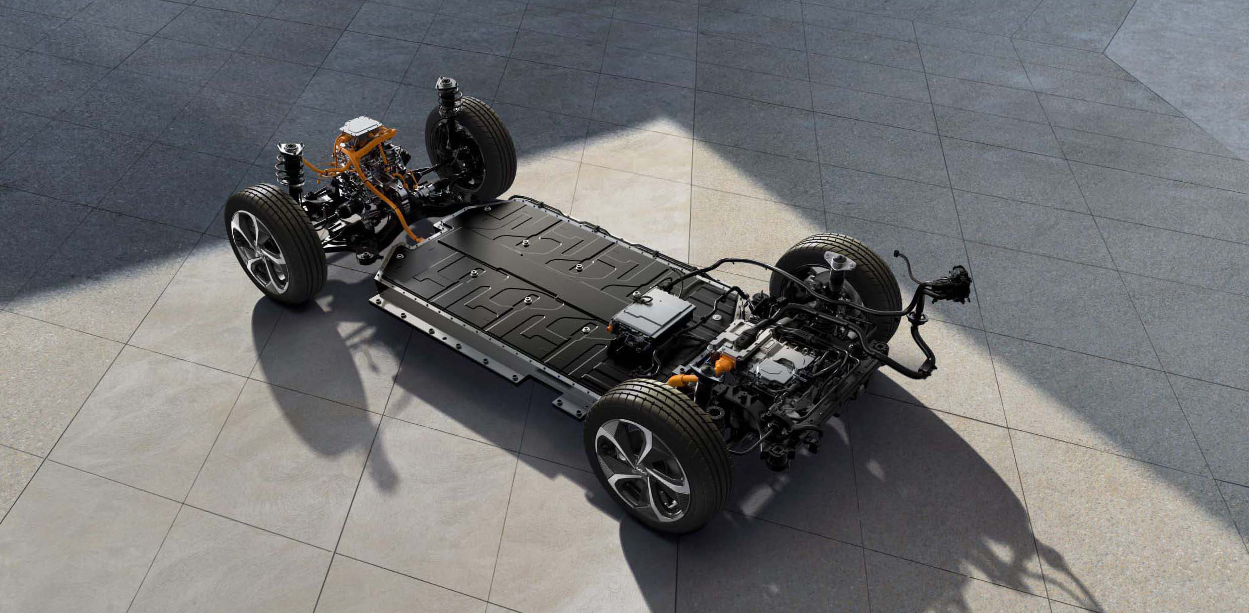 전기차 전용 플랫폼의 모습