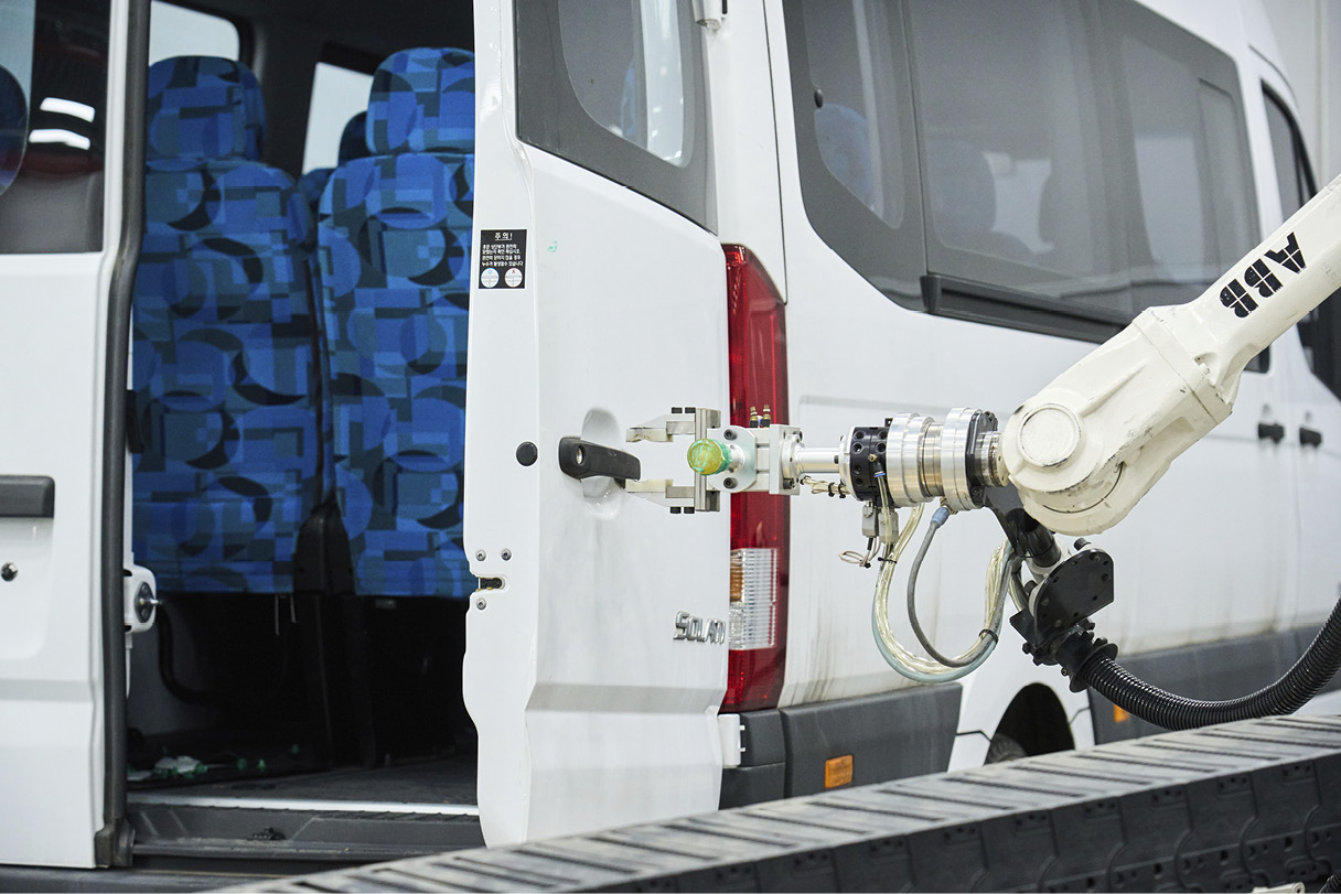 테일게이트 개폐 테스트