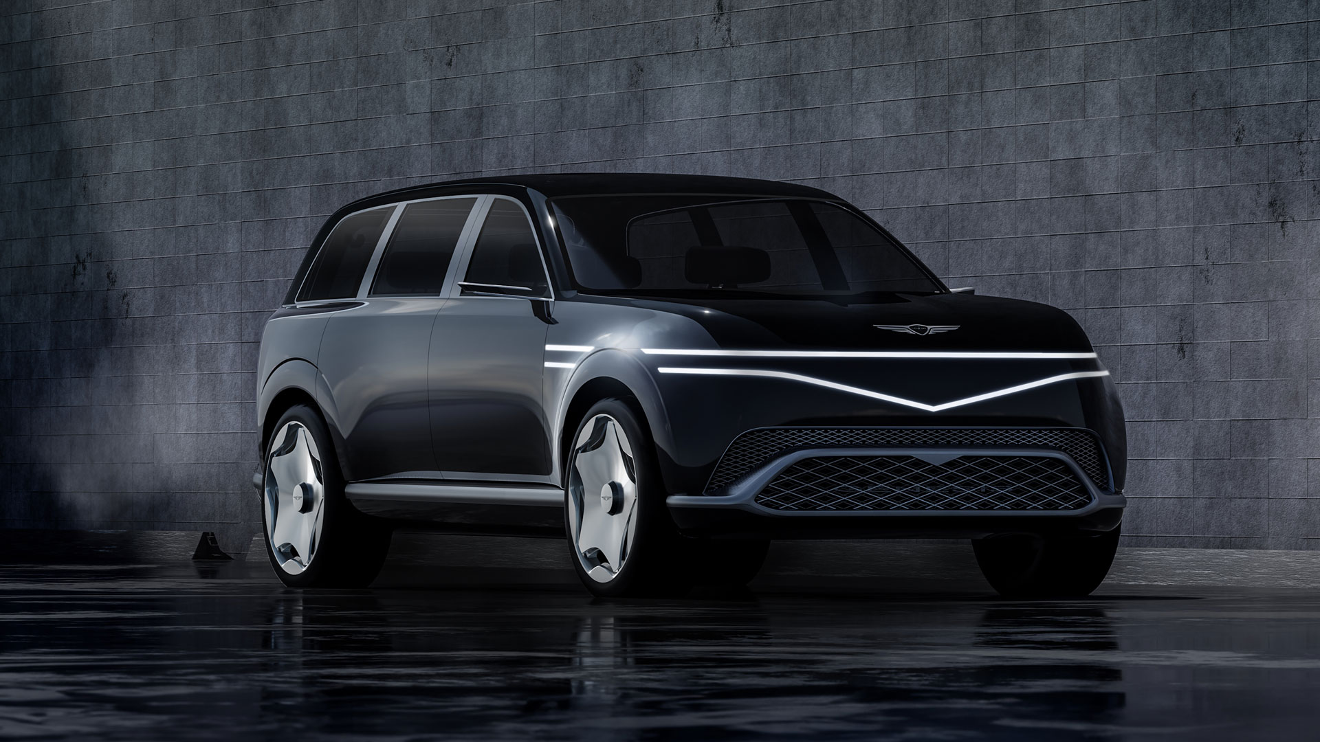 제네시스 초대형 전동화 SUV ‘네오룬’ 콘셉트 외관1