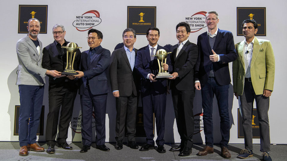 현대자동차그룹, 3년 연속 세계 올해의 자동차 석권-main