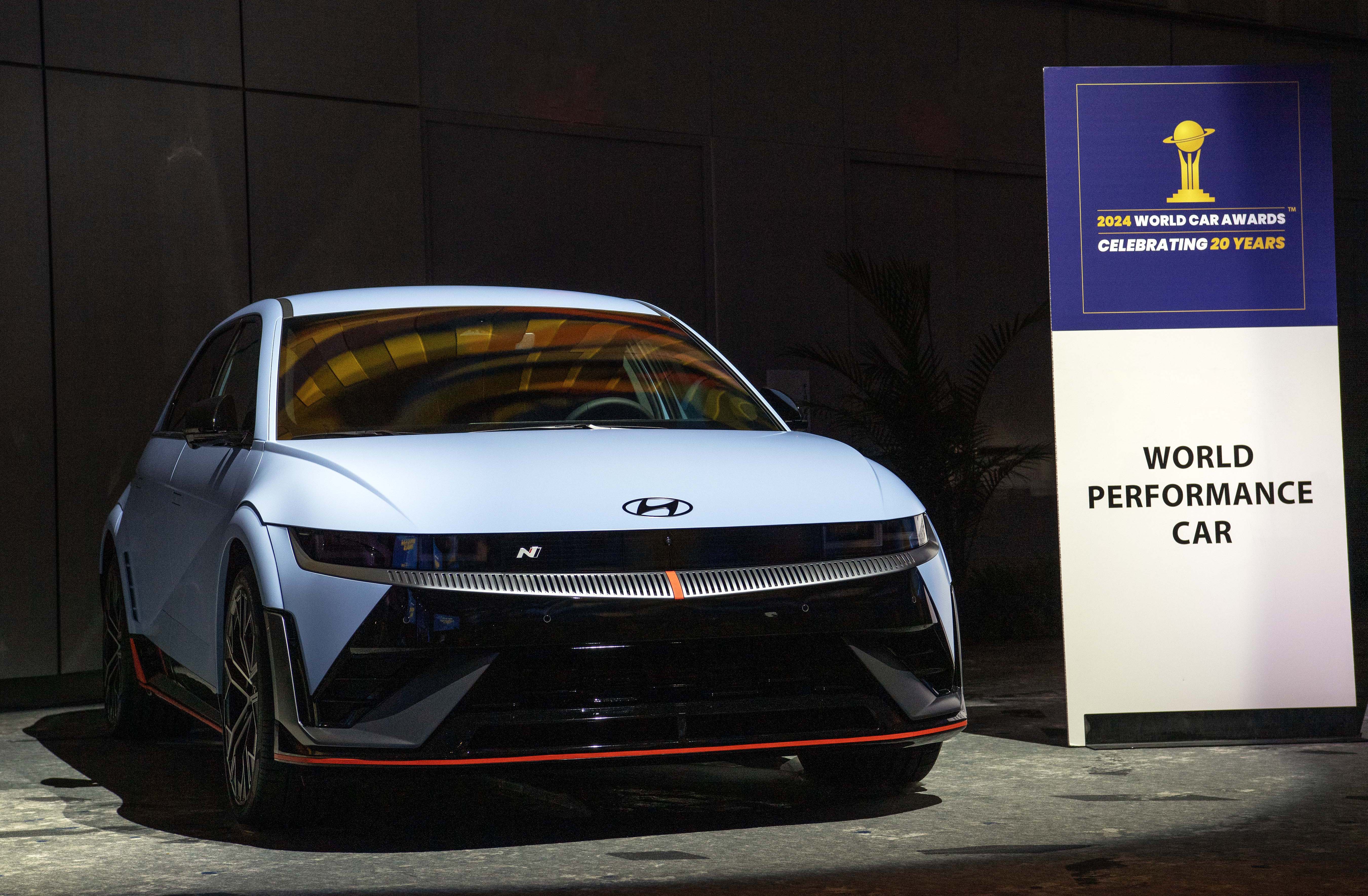 Hyundai IONIQ 5 N Charges On With 2024 World Performance Car Award Victory