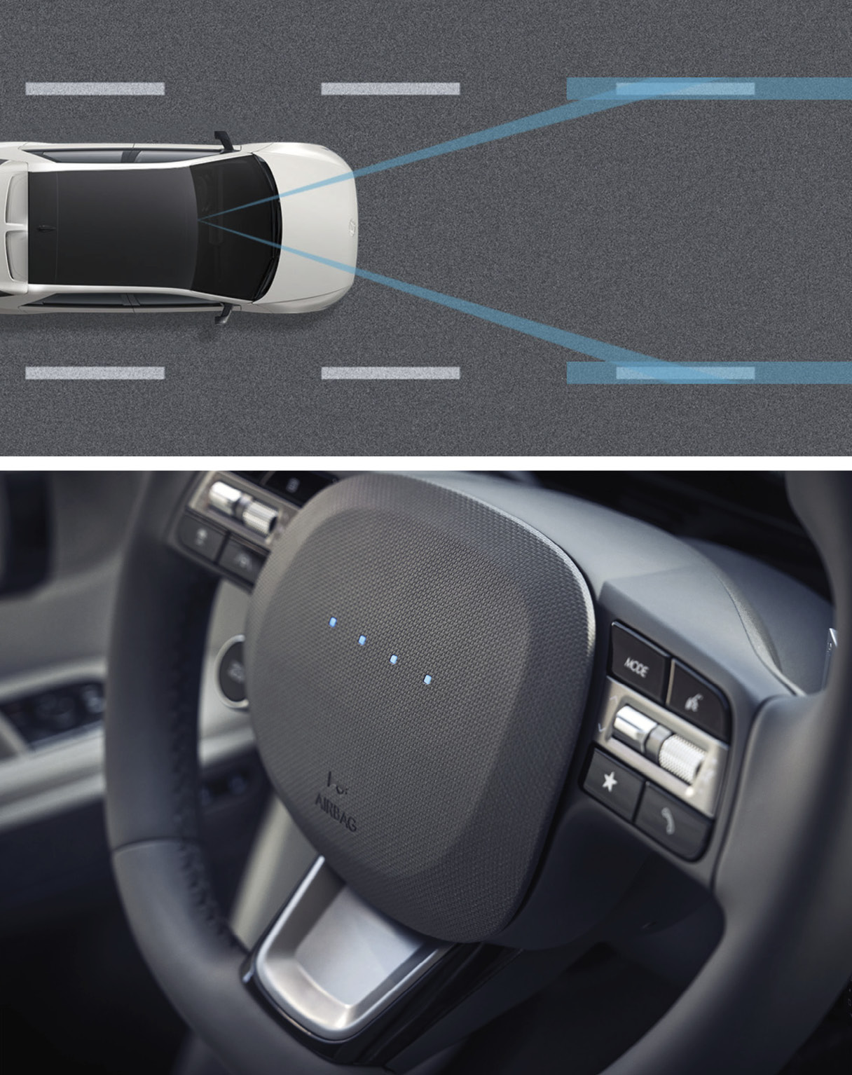 IONIQ 5's Steering wheel