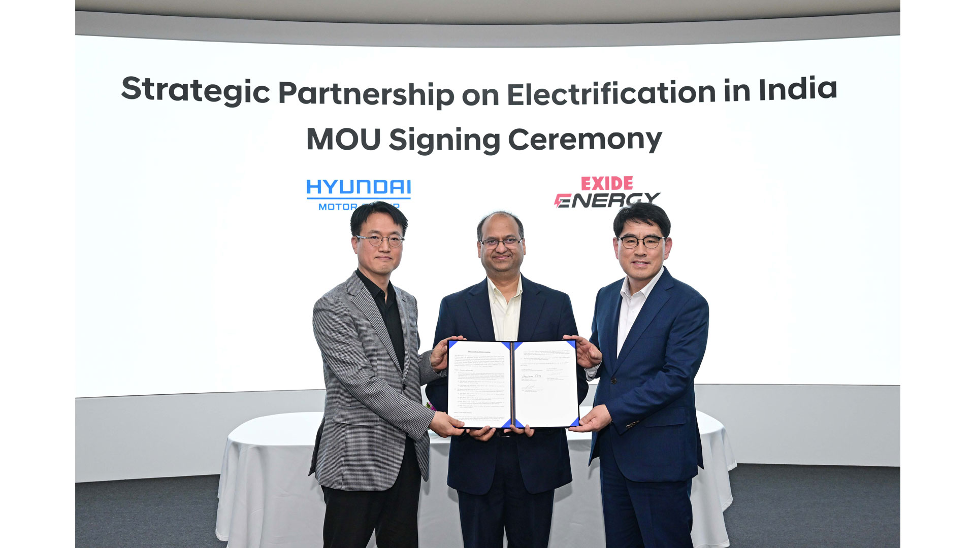 현대자동차∙기아, 엑사이드 에너지와 EV 배터리 현지화를 위한 업무협약 체결