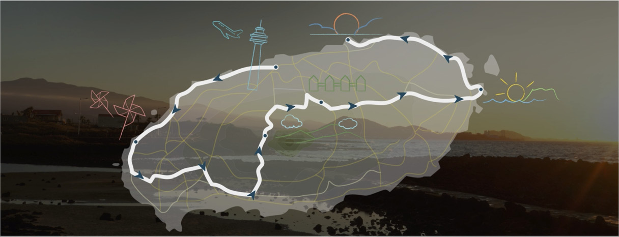 기아 레이 EV의 제주도 드라이브 코스