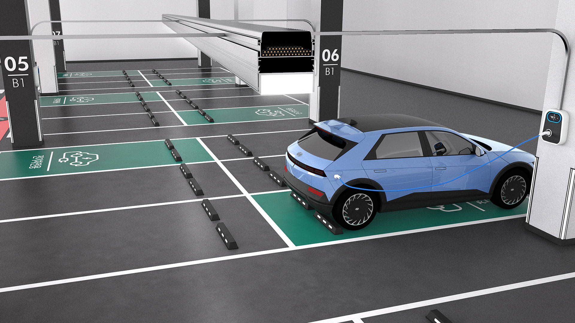 현대건설, 공동주택에 전기차 충전 스마트 솔루션 첫 적용