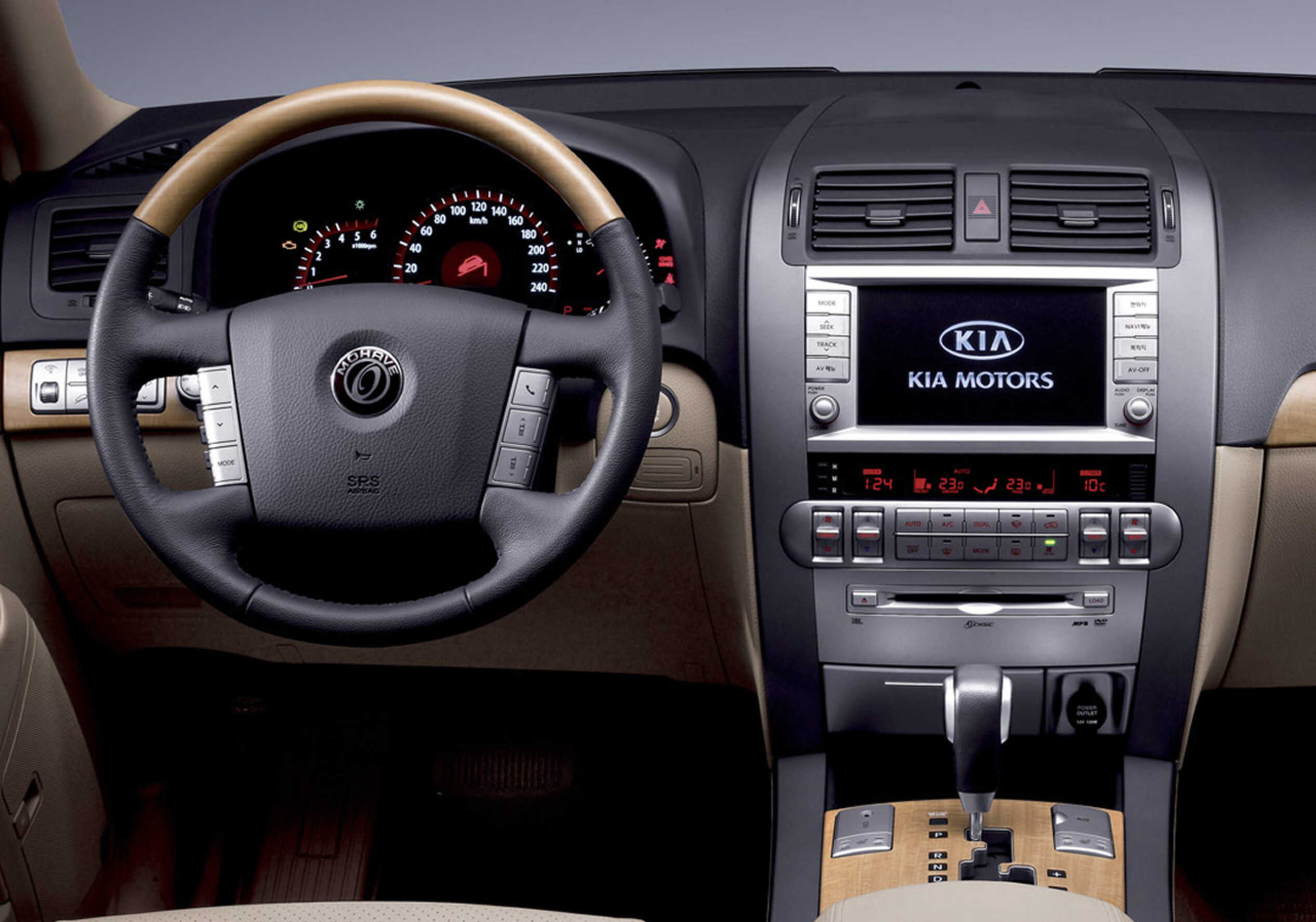 모하비의 인테리어