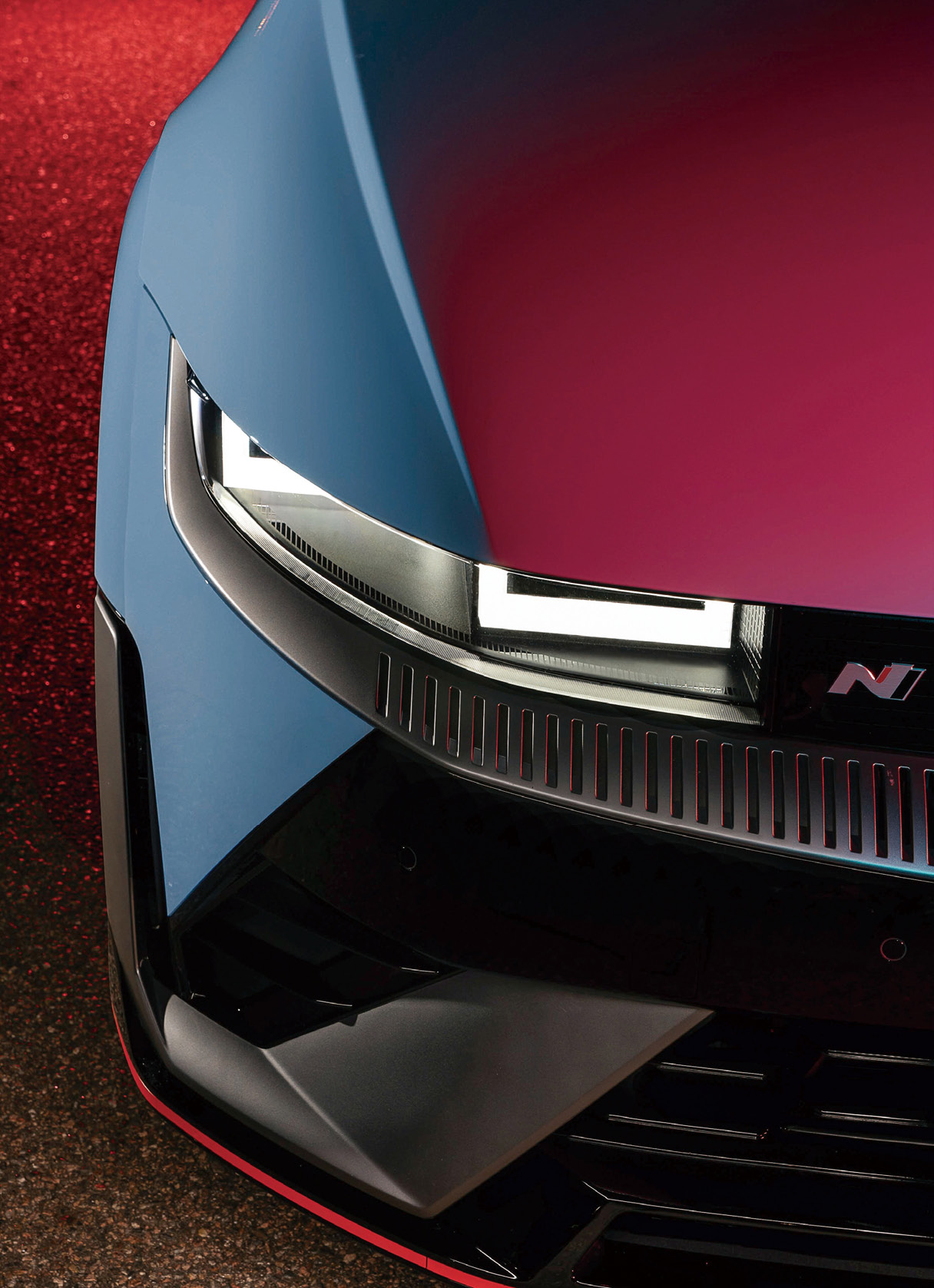 아이오닉 5 N의 헤드램프