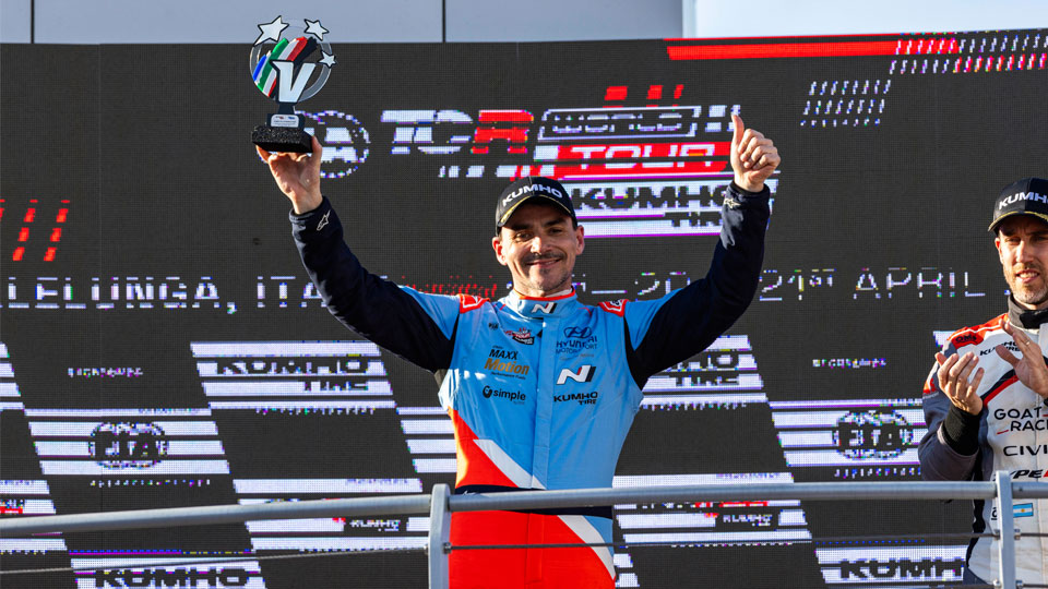 현대자동차 '더 뉴 아반떼 N TCR', '2024 TCR 월드투어' 개막전 우승-main