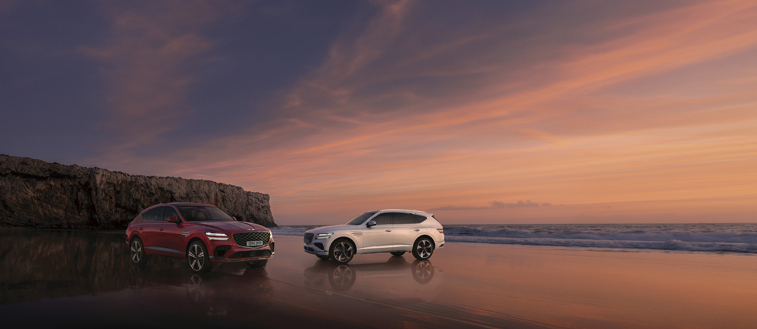 Genesis GV80 and GV80 Coupe View