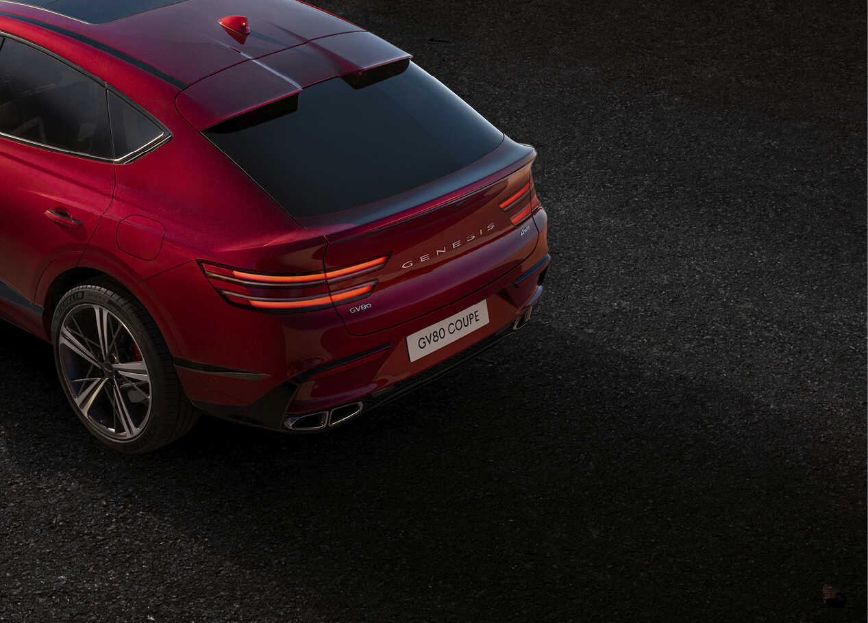 What Genesis GV80 Coupe looks like