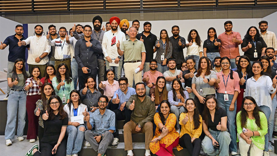 현대자동차그룹 정의선 회장 인도 방문-main