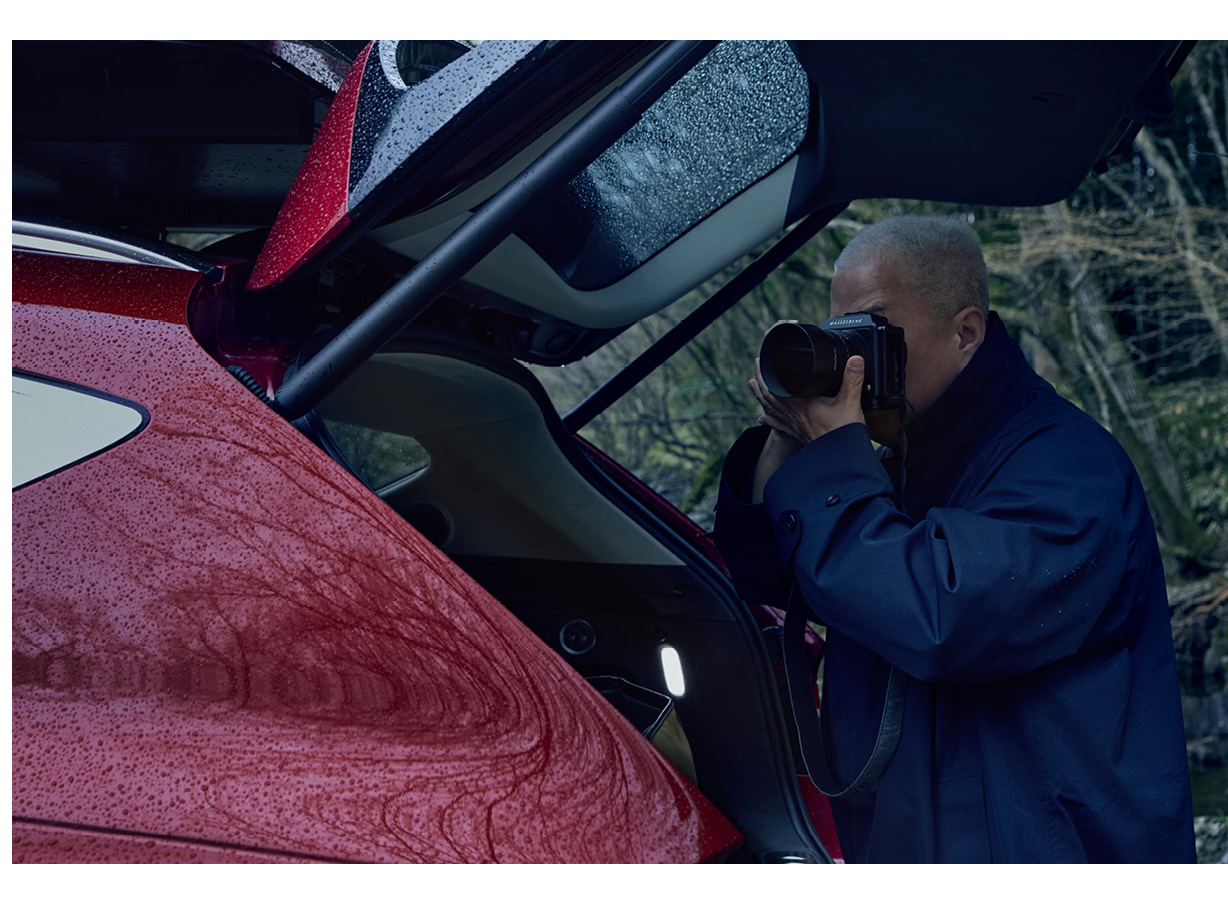 최민석 작가의 촬영 모습