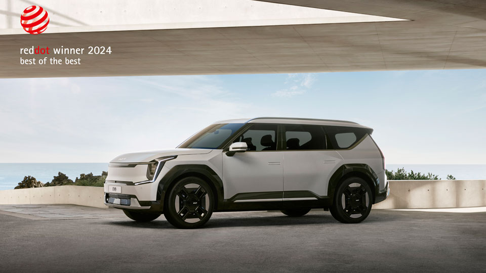 Kia EV9 wins coveted Red Dot: ‘Best of the Best’ Award-main