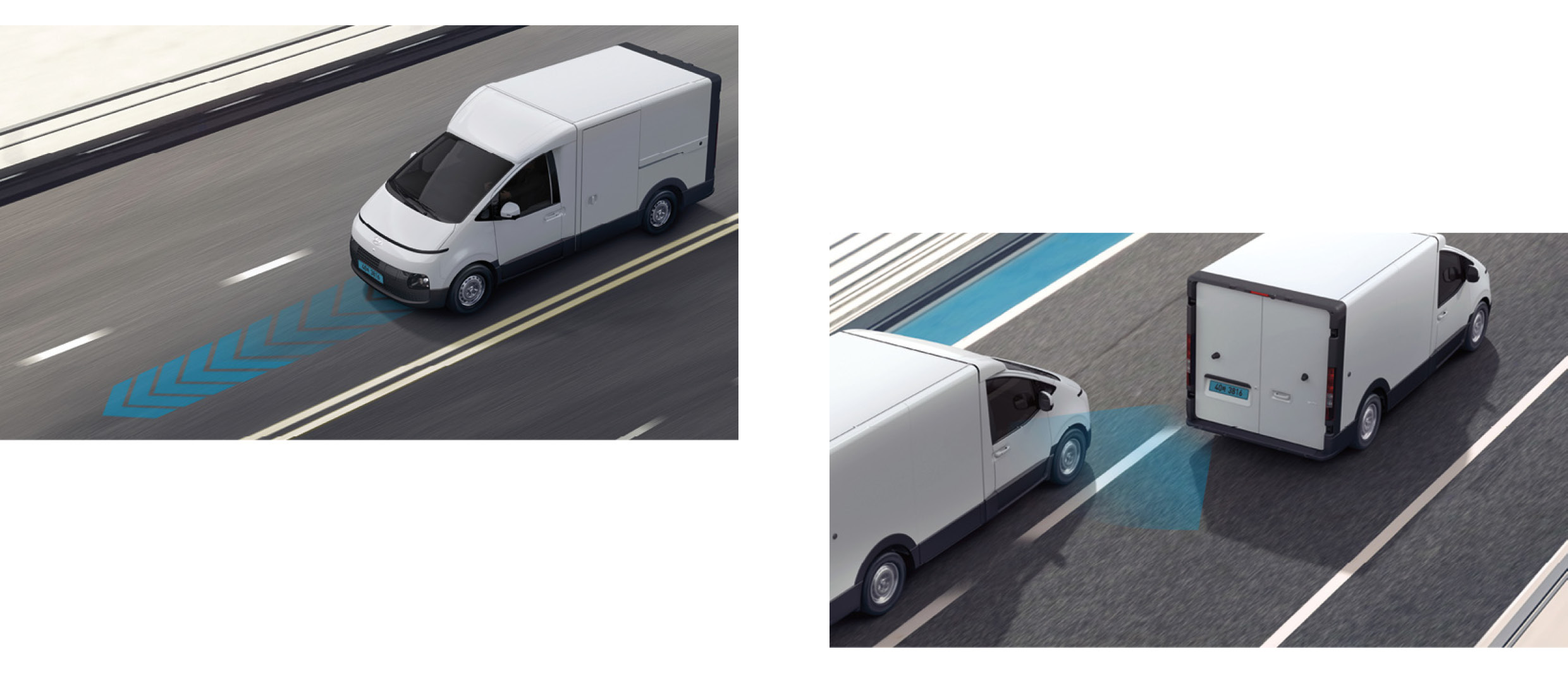 ST1의 ADAS 기능 설명 사진