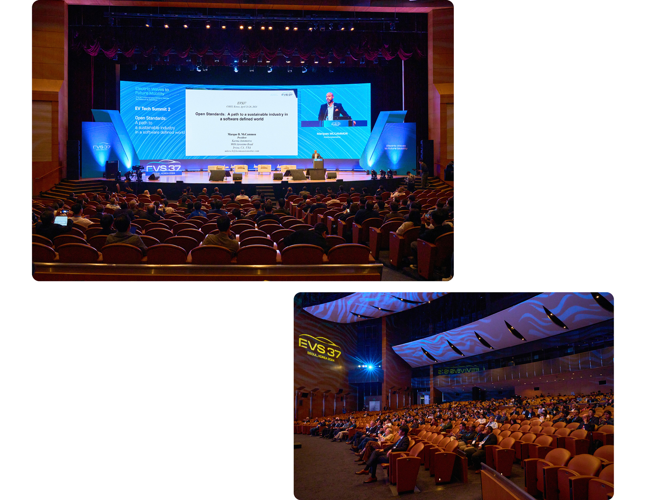 panoramic views and participants of the conference