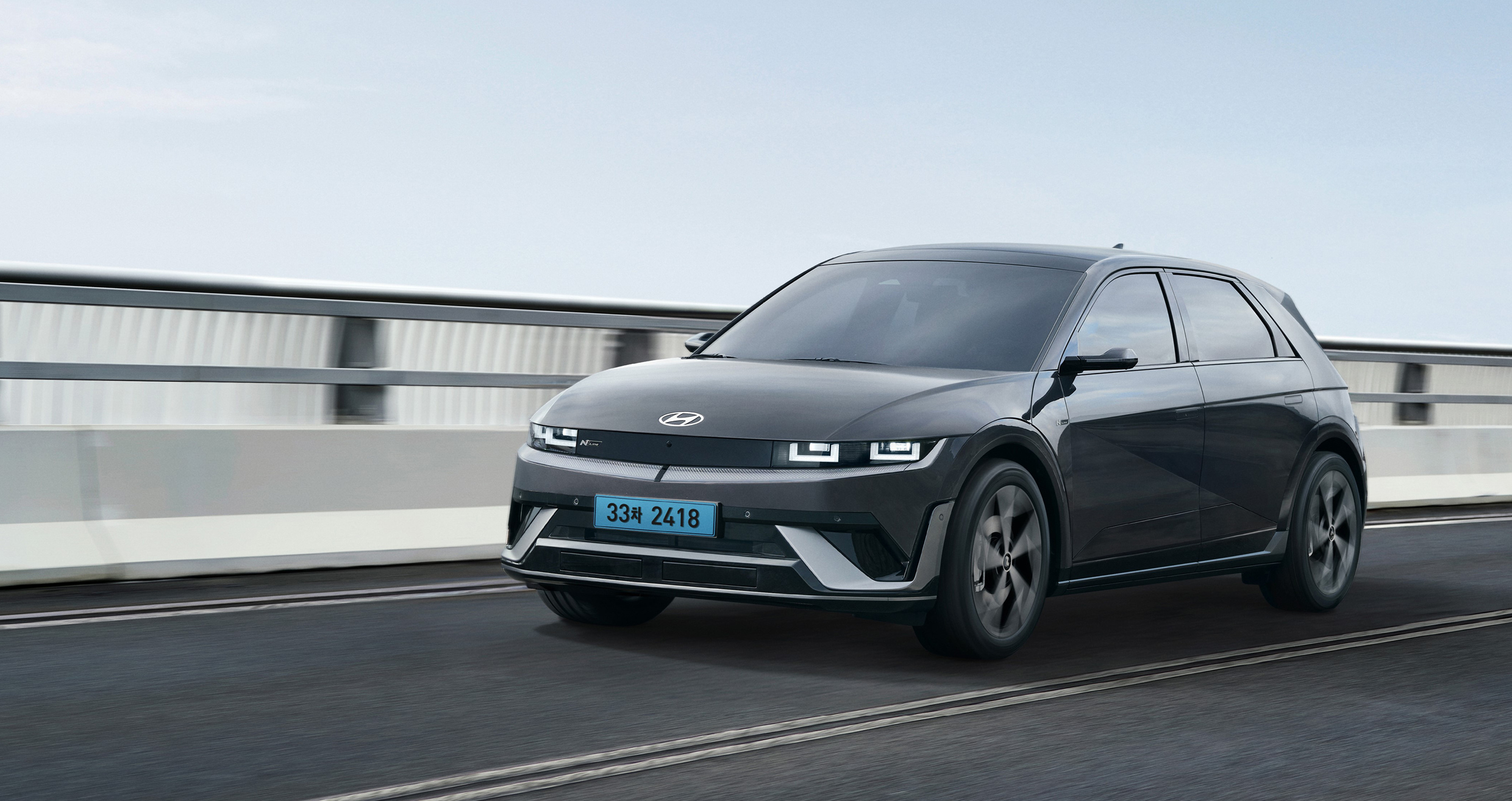 Running the new Ioniq 5 on the road