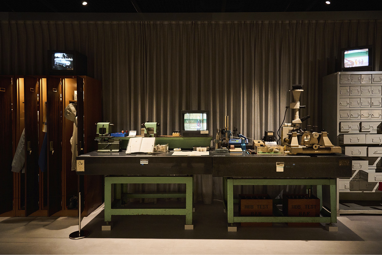 작업자의 방 전시 공간