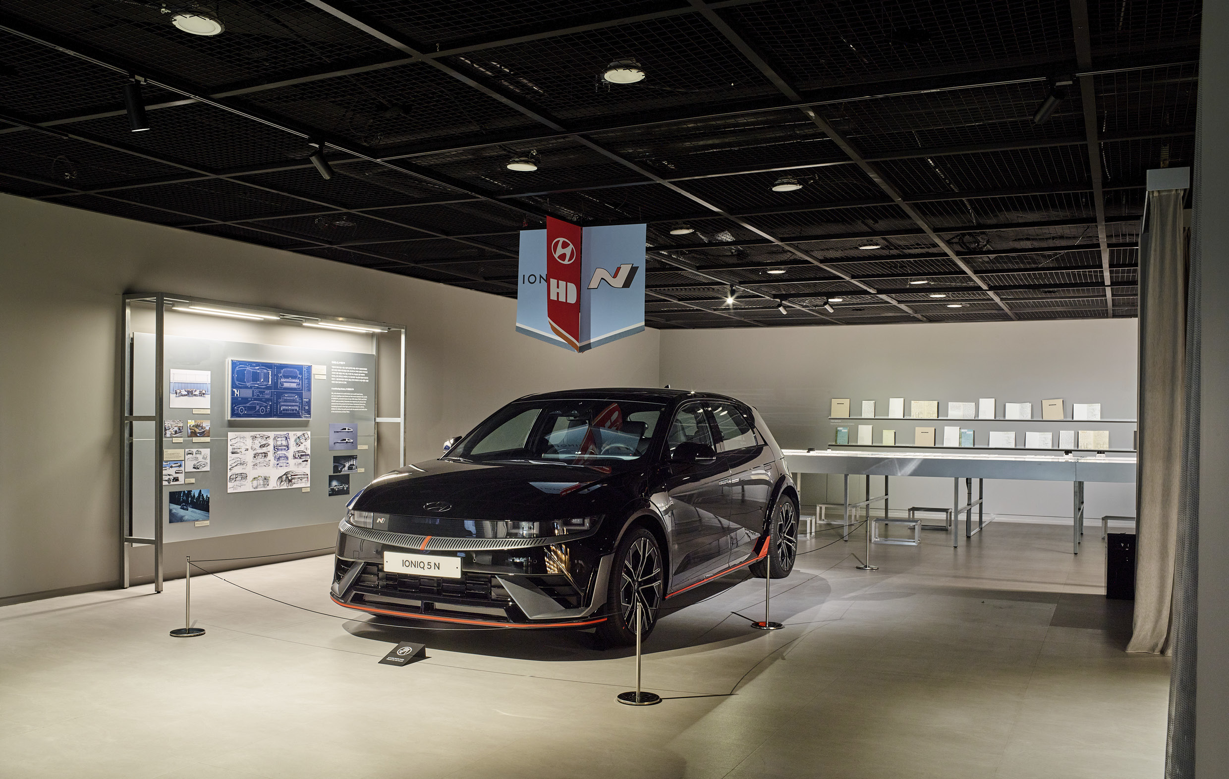 전시 마지막 자리를 차지한 아이오닉 5 N