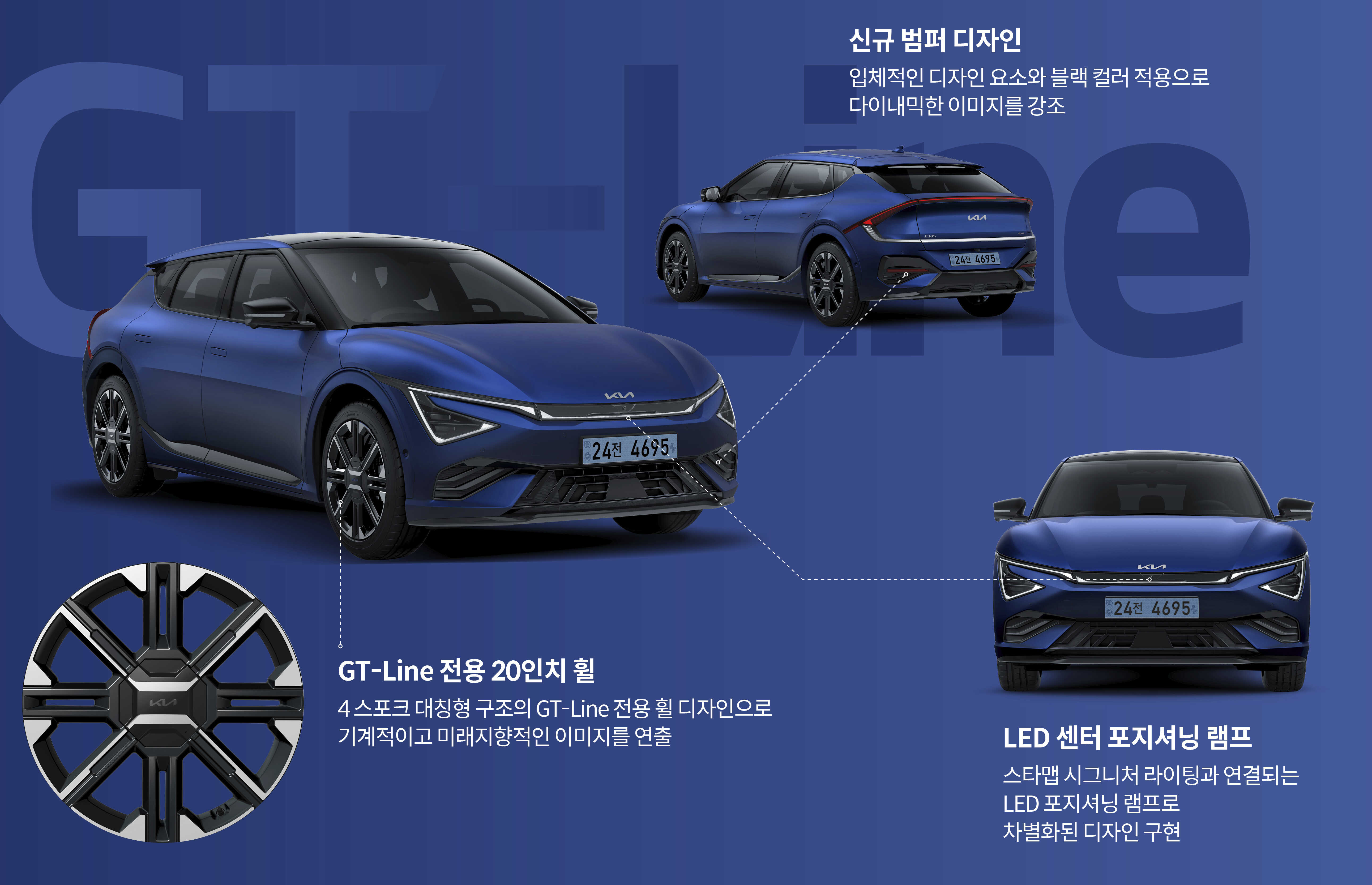 기아 EV6 GT-Line 외장 디자인