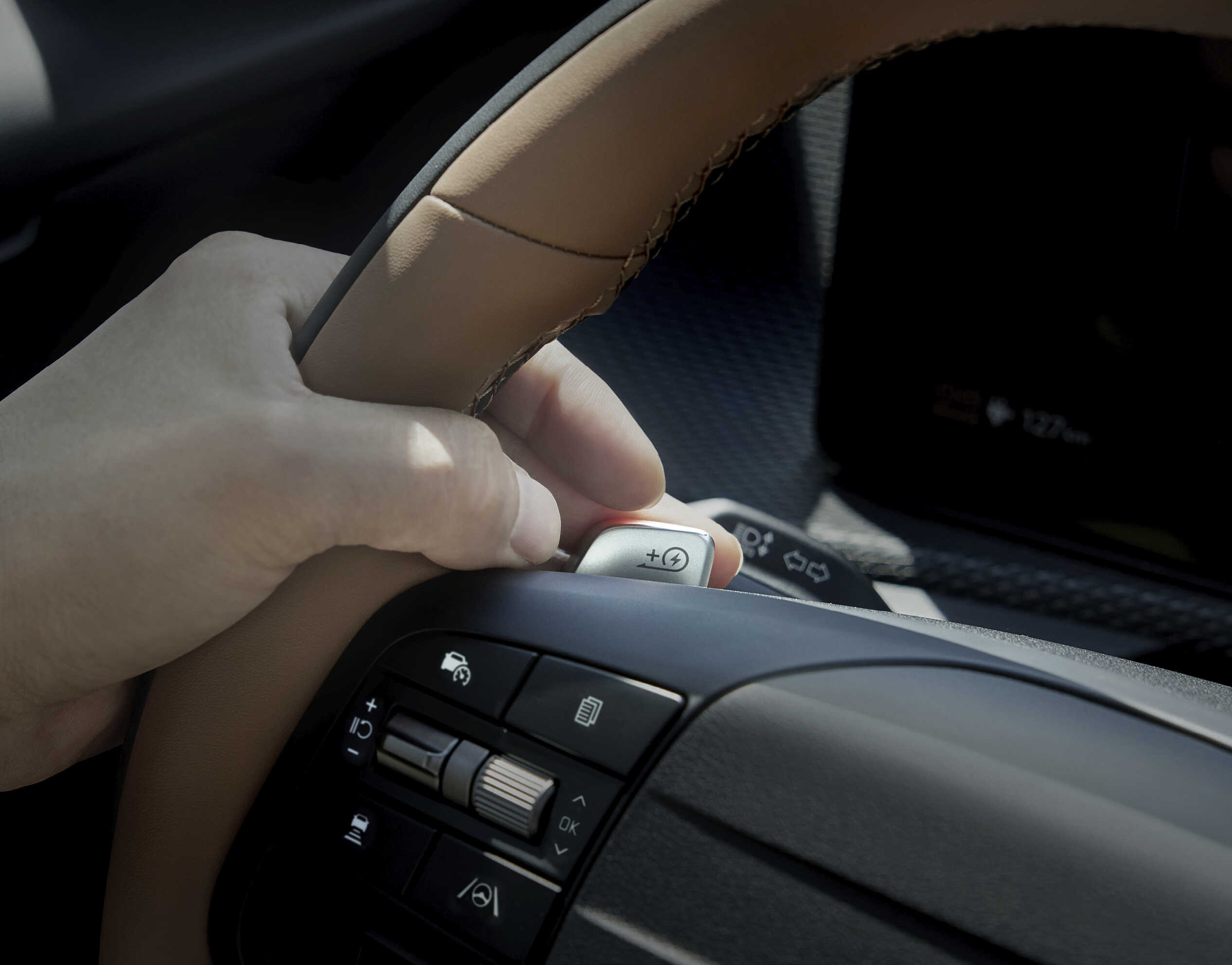 기아 EV6 회생제동 패들 시프터