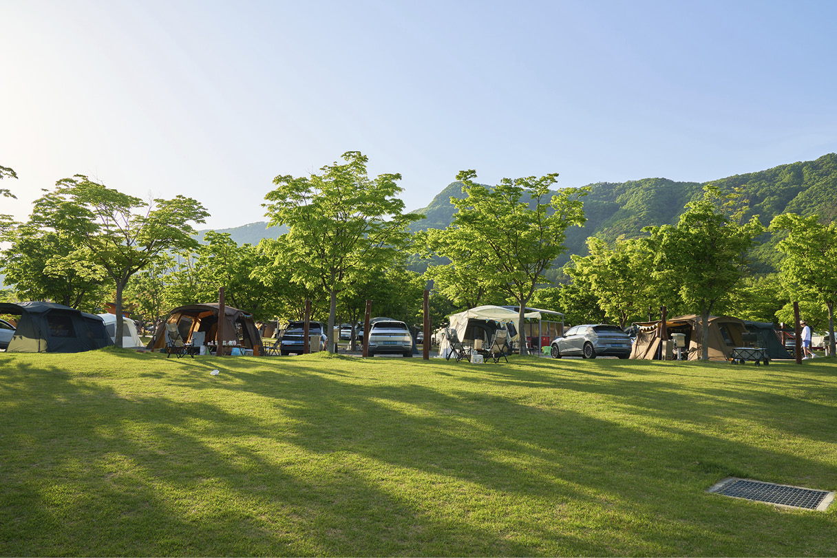 현대자동차 휠핑 행사 현장