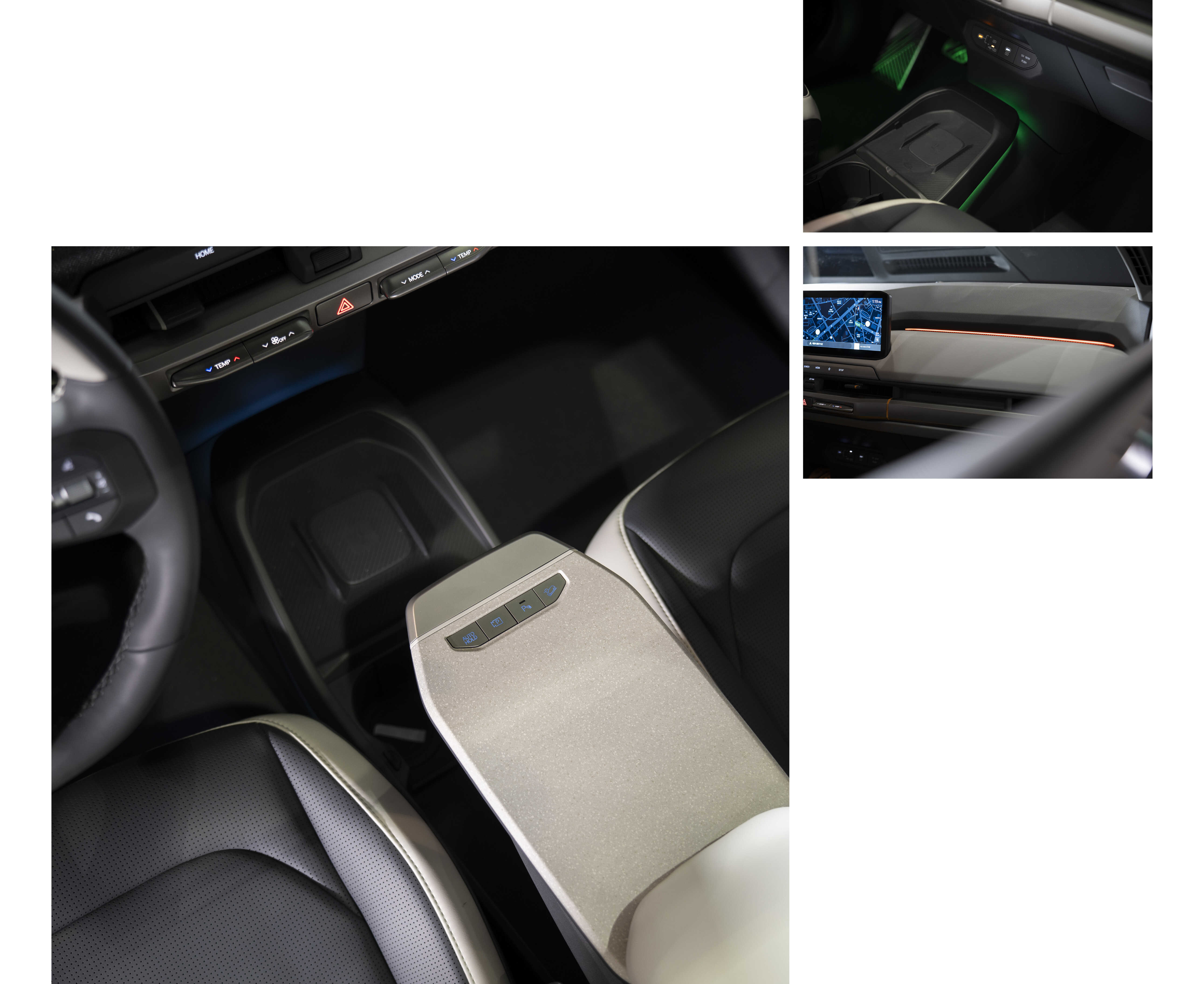 Interior part of KIA EV3