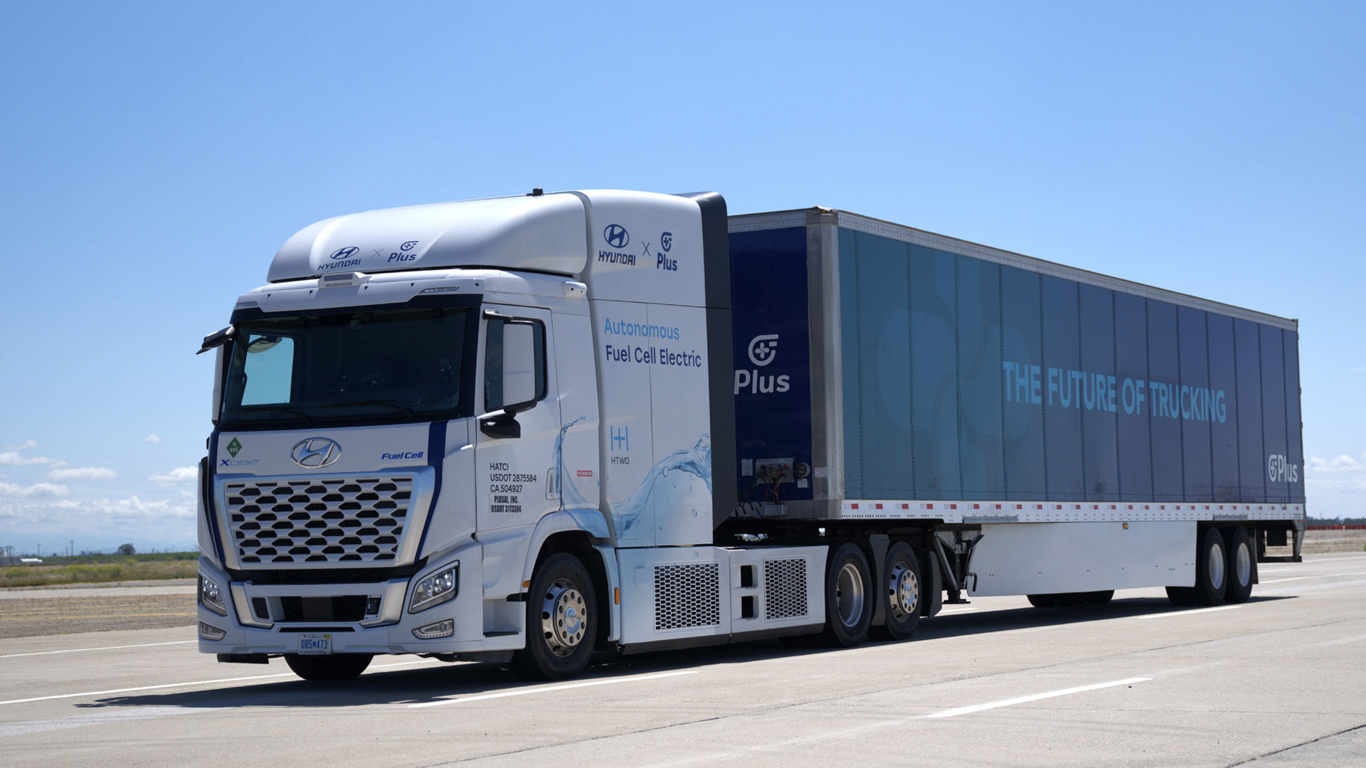 Hyundai Motor and Plus Announce Collaboration to Demonstrate First Level 4 Autonomous Fuel Cell Electric Truck in the U.S.